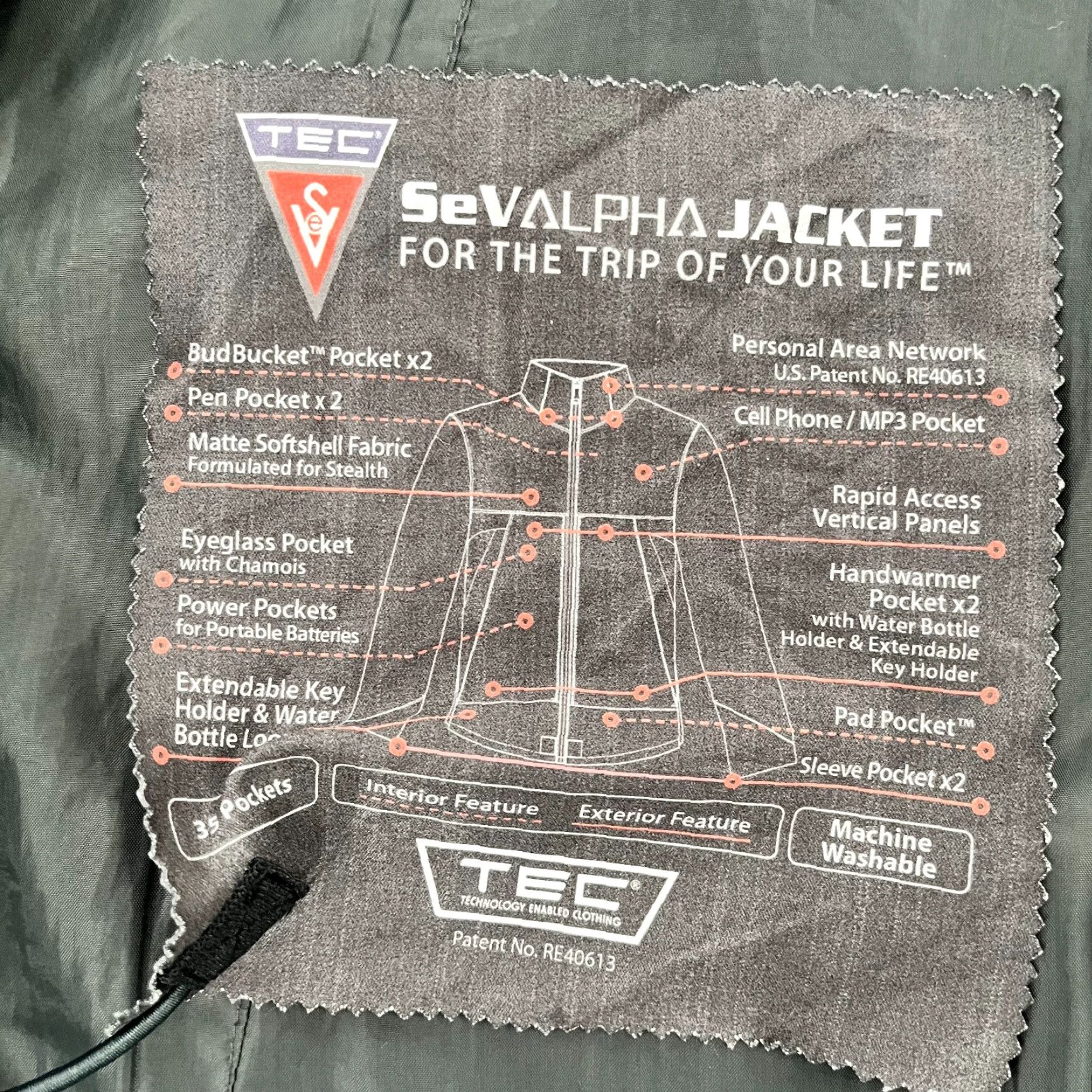 Vintage SCOTTeVEST Jacket Mens XL Gray Full Zip Pockets Concealed Carry SeVAlpha Brad Thor Windbreaker Tactical Preowned Size US XL / EU 56 / 4 - 4 Thumbnail