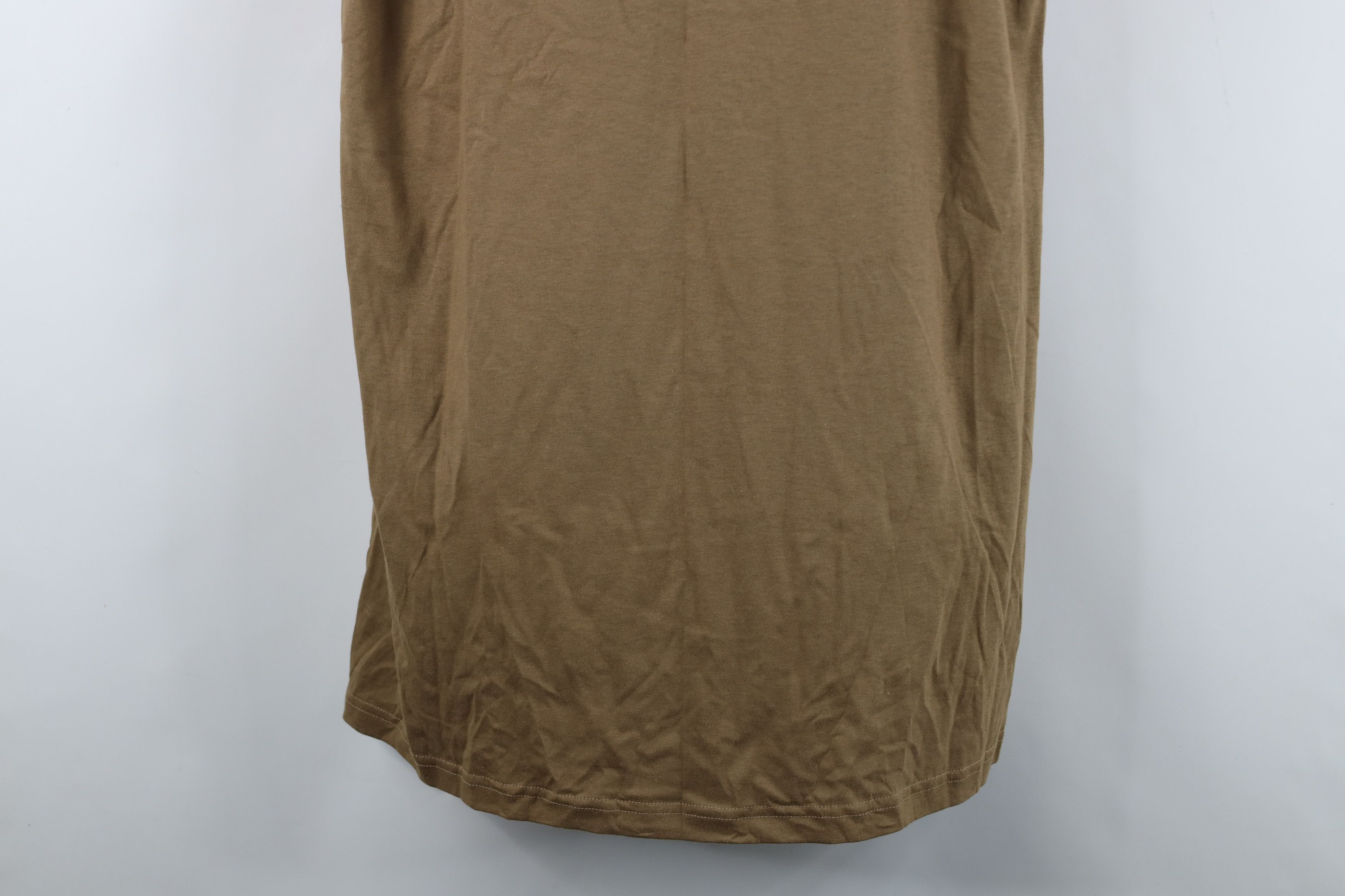 Vintage Vintage 90s Streetwear Blank Cotton Short Sleeve T-Shirt USA Size US L / EU 52-54 / 3 - 3 Thumbnail