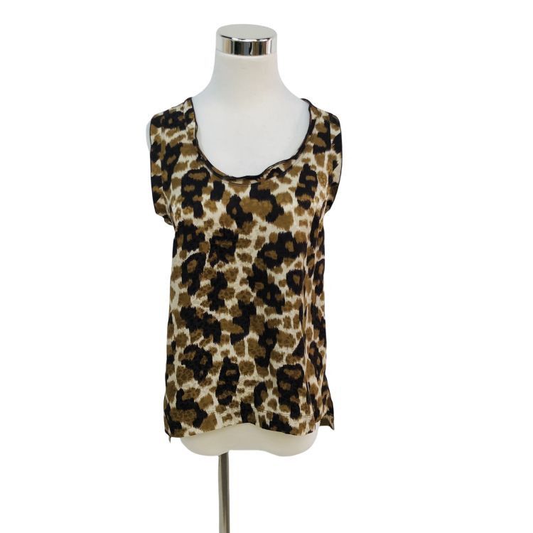 Louis Vuitton Louis Vuitton Leopard Silk Tank Top Size 34 Size XS / US 0-2 / IT 36-38 - 1 Thumbnail
