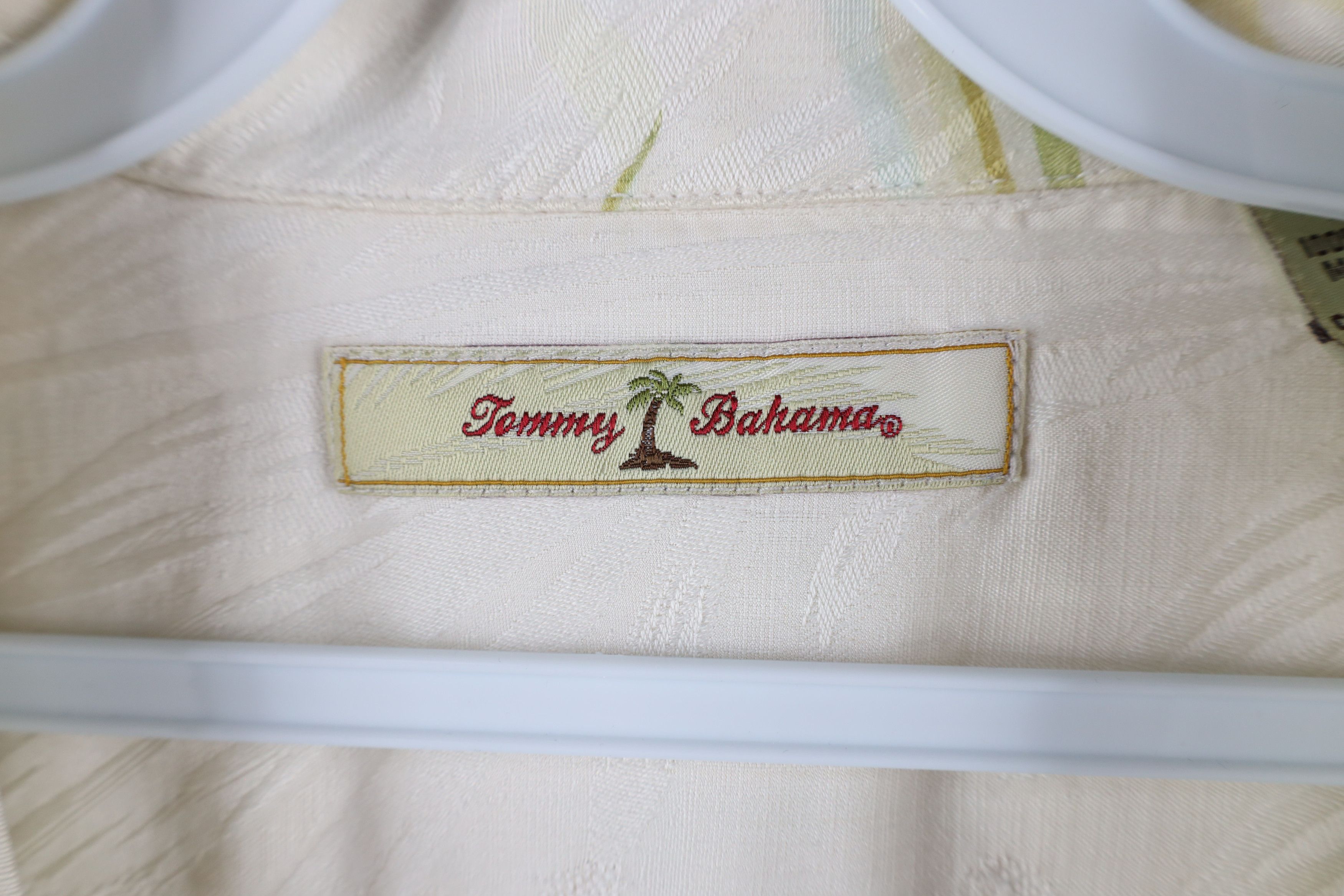 Tommy Bahama × Vintage Vintage 90s Tommy Bahama Luau Looped Collar Button Shirt Size US XL / EU 56 / 4 - 7 Thumbnail