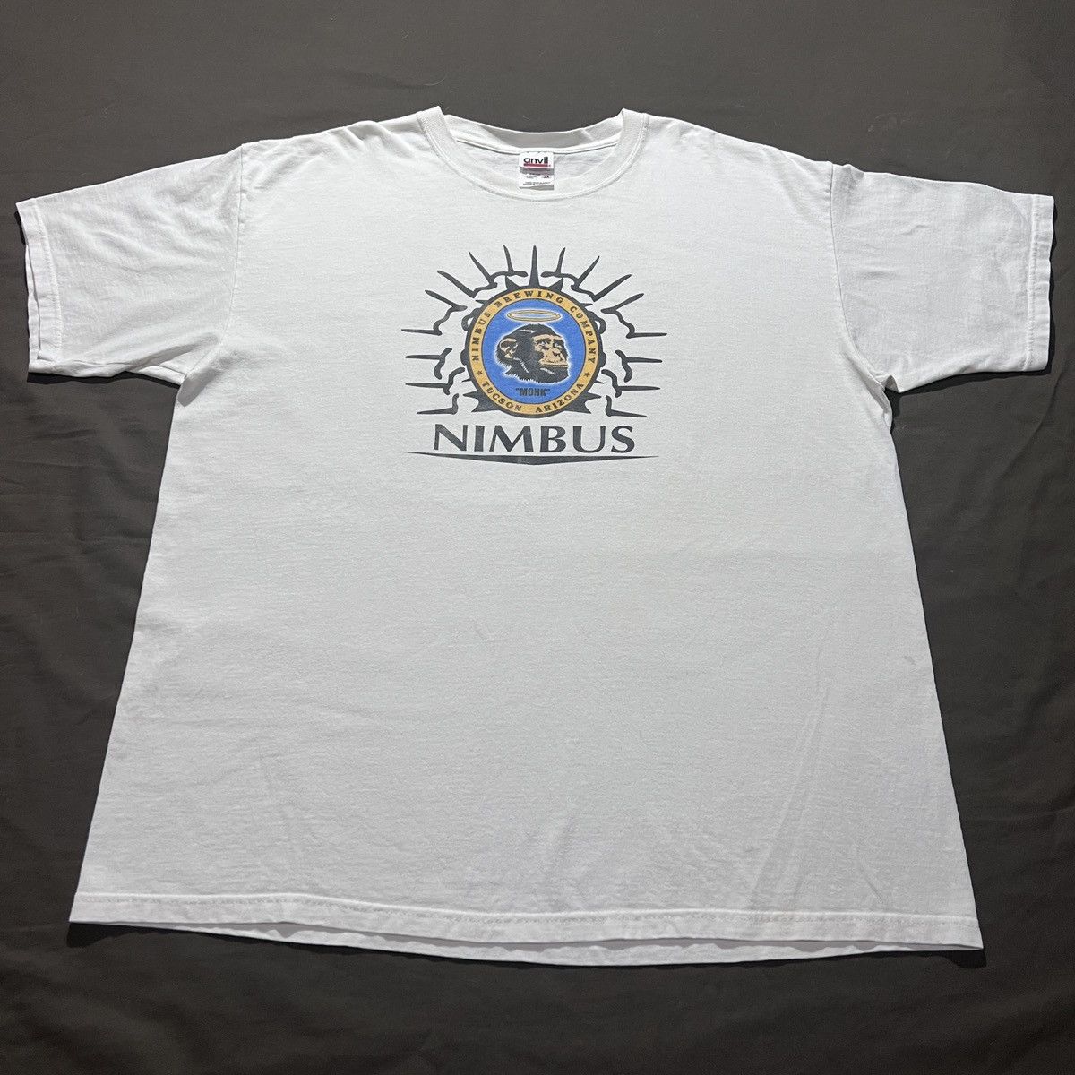 Vintage Y2K Nimbus beer Promo Tee 2XL Monkey graphic streetwear Size US XXL / EU 58 / 5 - 3 Thumbnail