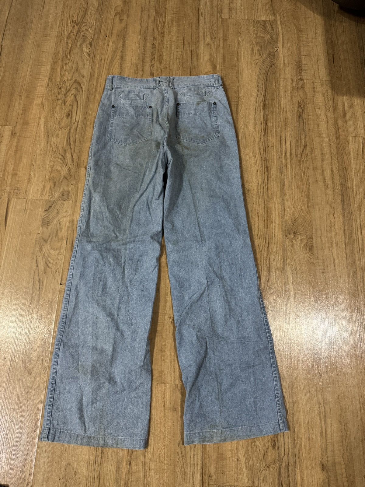 Vintage VINTAGE JACQUES JAUNET CHAMBRAY JEANS Size 27" / US 4 / IT 40 - 6 Thumbnail