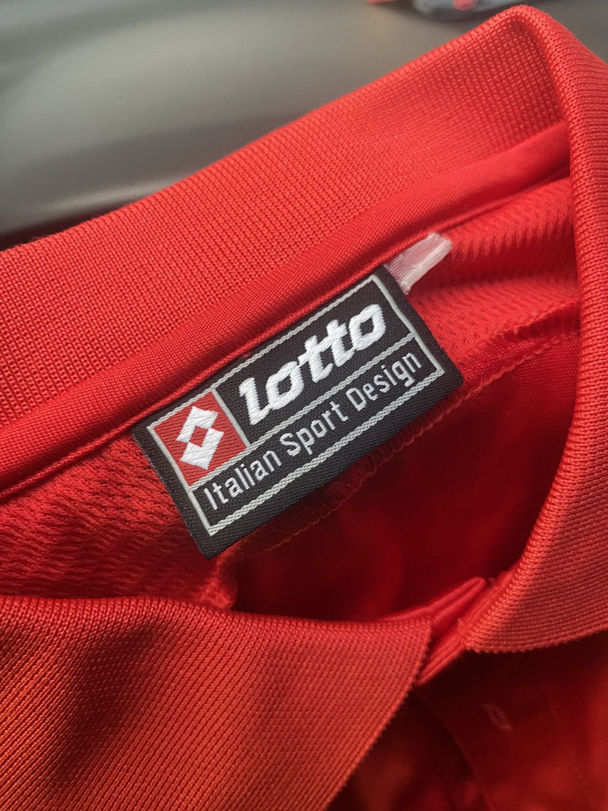 Lotto Sport Costa Rica Football/Soccer Polo Shirt Jersey Size US M / EU 48-50 / 2 - 3 Thumbnail