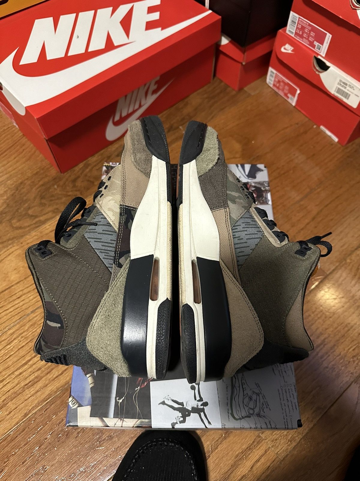Jordan Brand Air Jordan 3 Retro Patchwork Camo Size US 10 / EU 43 - 4 Thumbnail