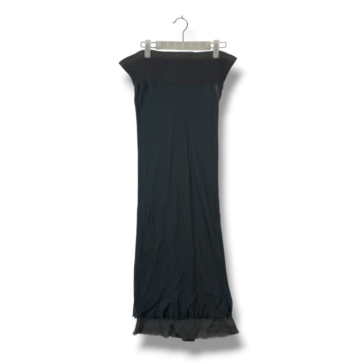 Rick Owens RICK OWENS TWO LAYERS SILK SLEEVELESS MAXI DRESS Size M / US 6-8 / IT 42-44 - 15 Thumbnail