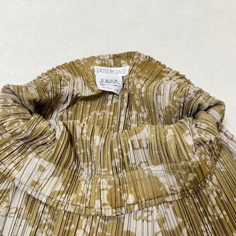 Issey Miyake Issey Miyake size:3 Vintage Bread Recipe Midi Skirt Size 22" - 7 Thumbnail