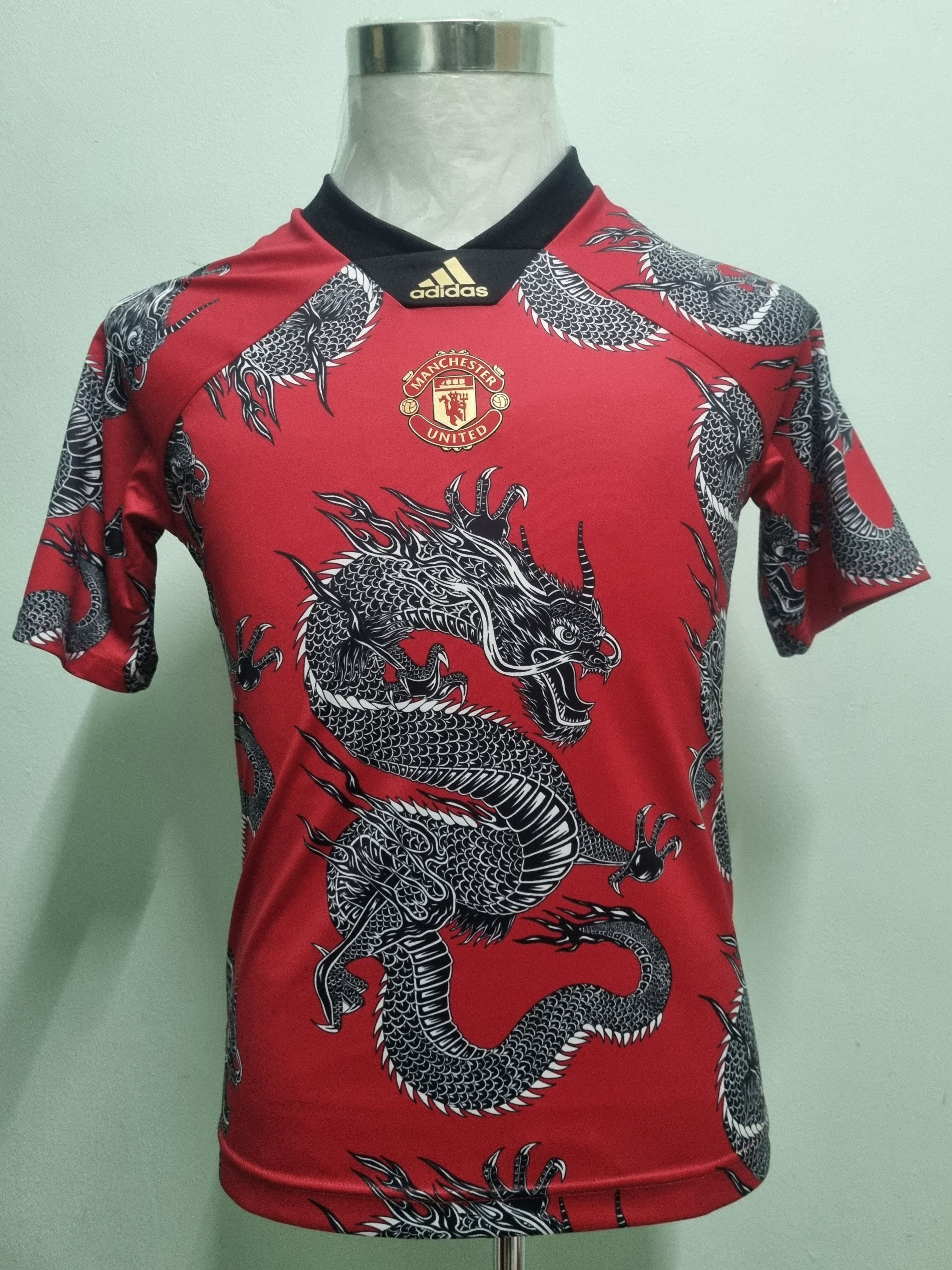 Manchester United 2020 Chinese New Year Dragon Adidas Jersey, image size:2782x3710