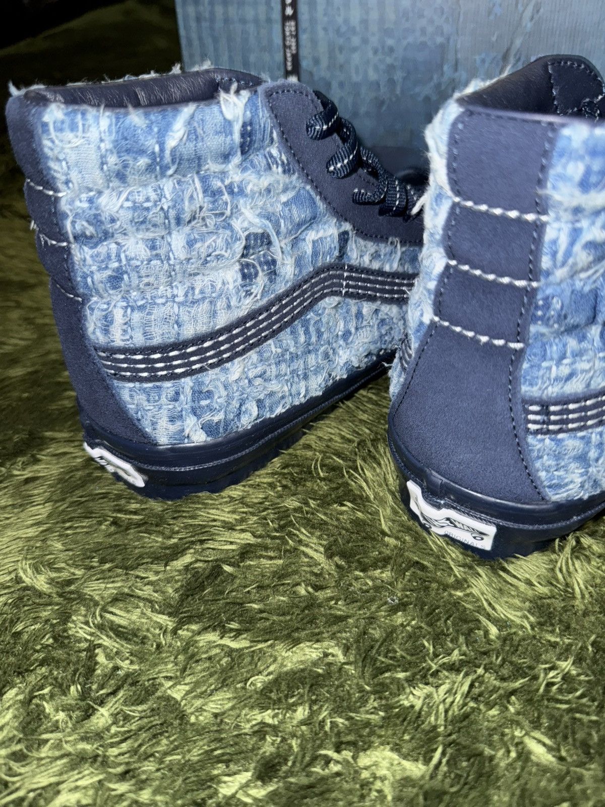Vans [US 11] Vans Vault x FDMTL japanese boro denim Sk8-Hi Size US 11 / EU 44 - 7 Thumbnail