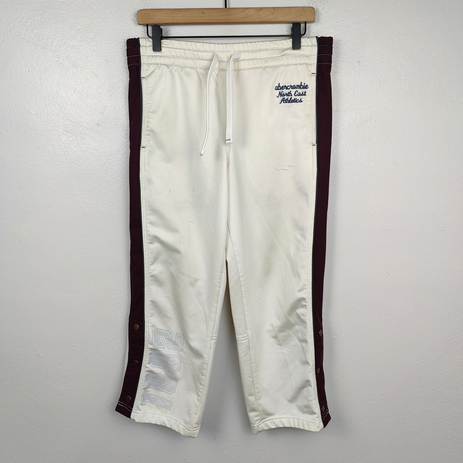 Abercrombie & Fitch Vintage Y2K Abercrombie Capri Track Pants Mens Medium Size US 32 / EU 48 - 1 Thumbnail