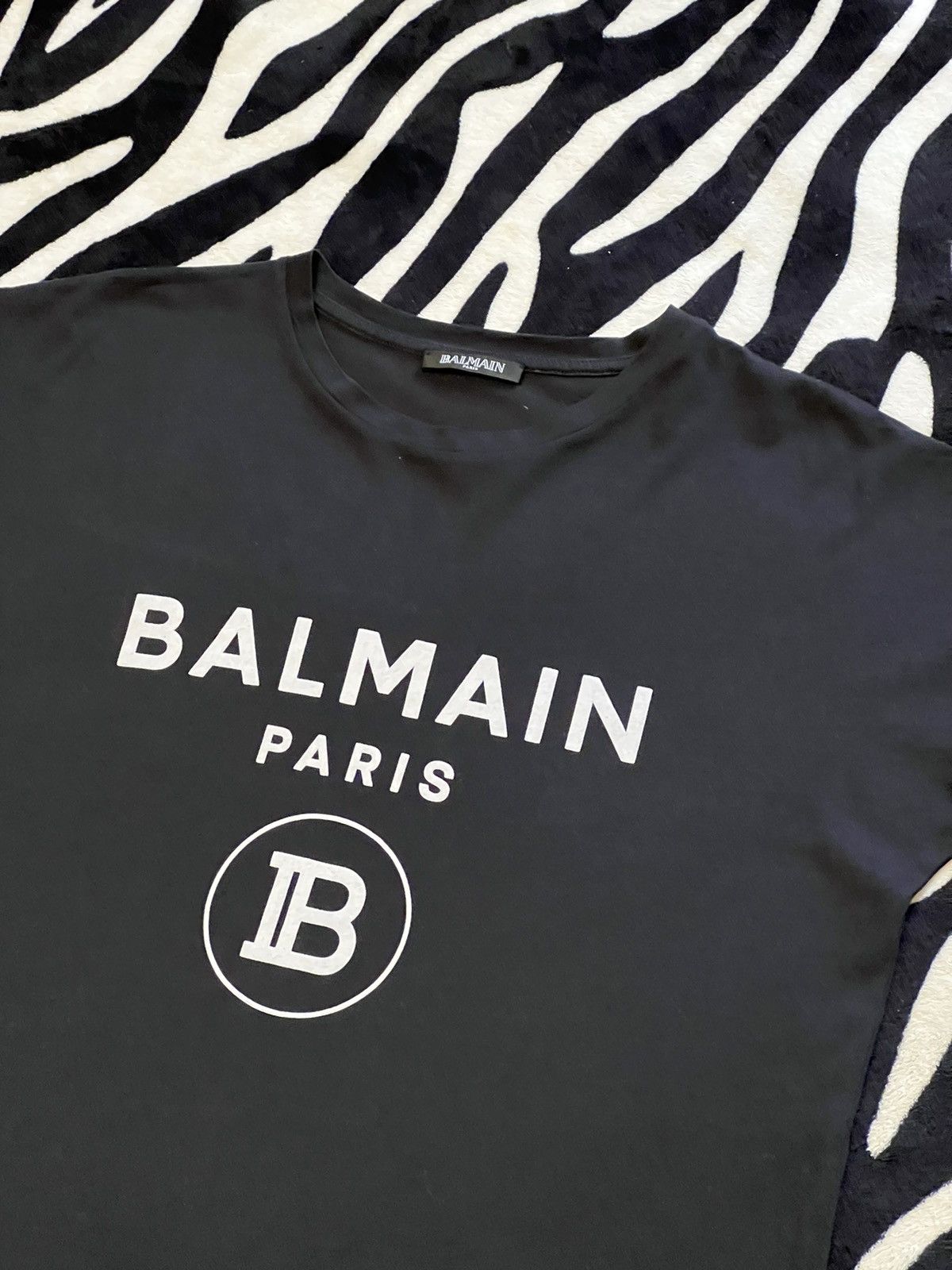 Balmain × Pierre Balmain Balmain Paris t-shirt luxury authentic Size XS / US 0-2 / IT 36-38 - 7 Thumbnail