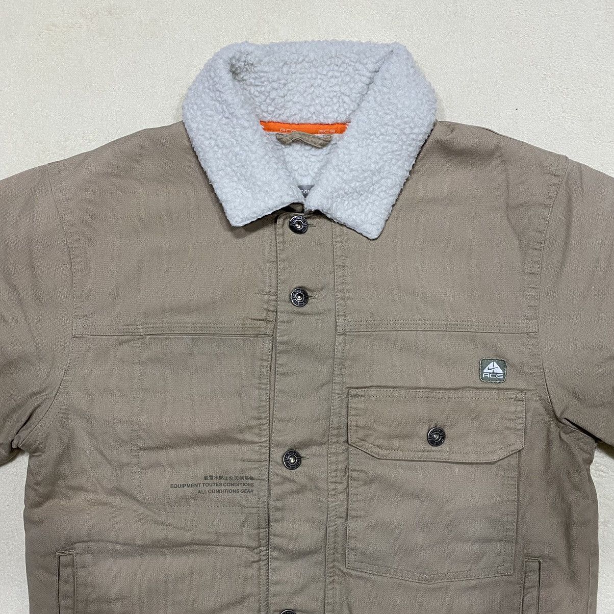 Vintage Vintage Y2K NIKE ACG Sherpa Lined Jacket Size US M / EU 48-50 / 2 - 2 Thumbnail