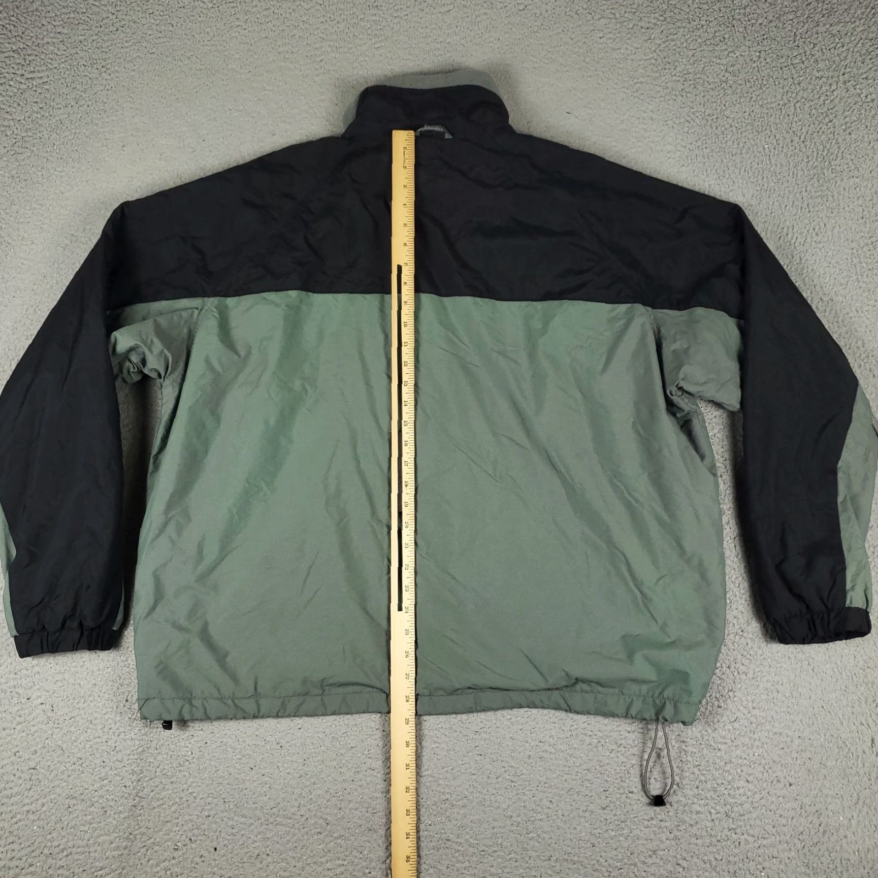 Vintage Columbia Jacket Mens 2XL Green Full Zip Lined Fleece Vertex Core Outdoors Windproof Pockets Nylon 100% Polyester Mens Size US XXL / EU 58 / 5 - 6 Thumbnail