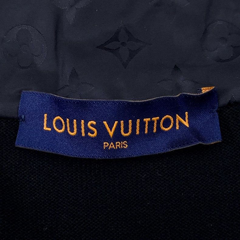 Louis Vuitton Louis Vuitton Black Wool Zip Long Sleeve Jacket Size US S / EU 44-46 / 1 - 5 Thumbnail