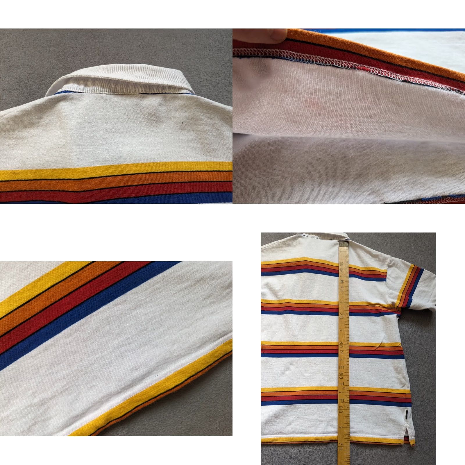 Vintage Guinness Stripe Polo Shirt Mens L Size US L / EU 52-54 / 3 - 11 Thumbnail