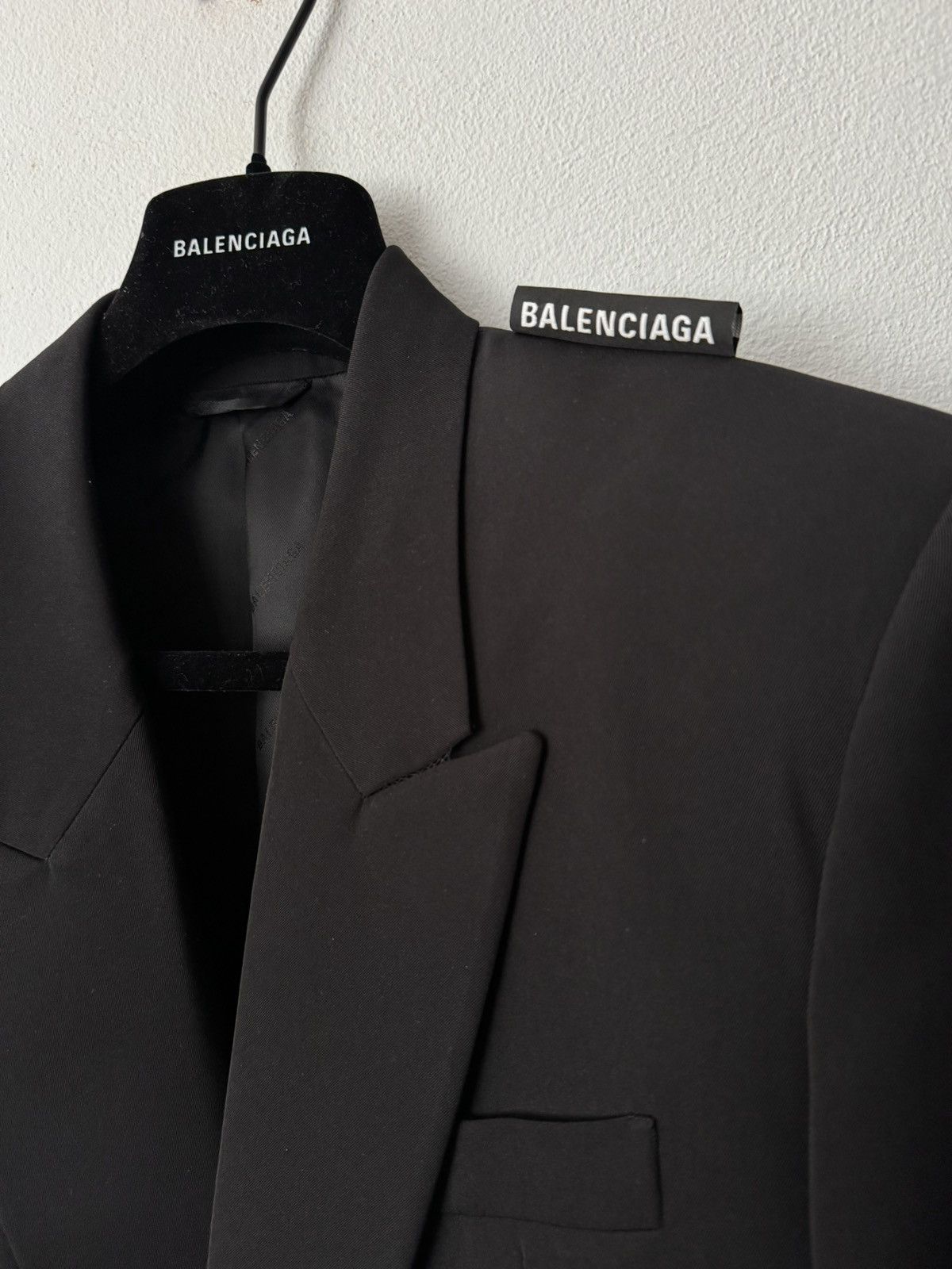 Balenciaga Balenciaga 80’s Shoulder Blazer Size 46R - 3 Thumbnail