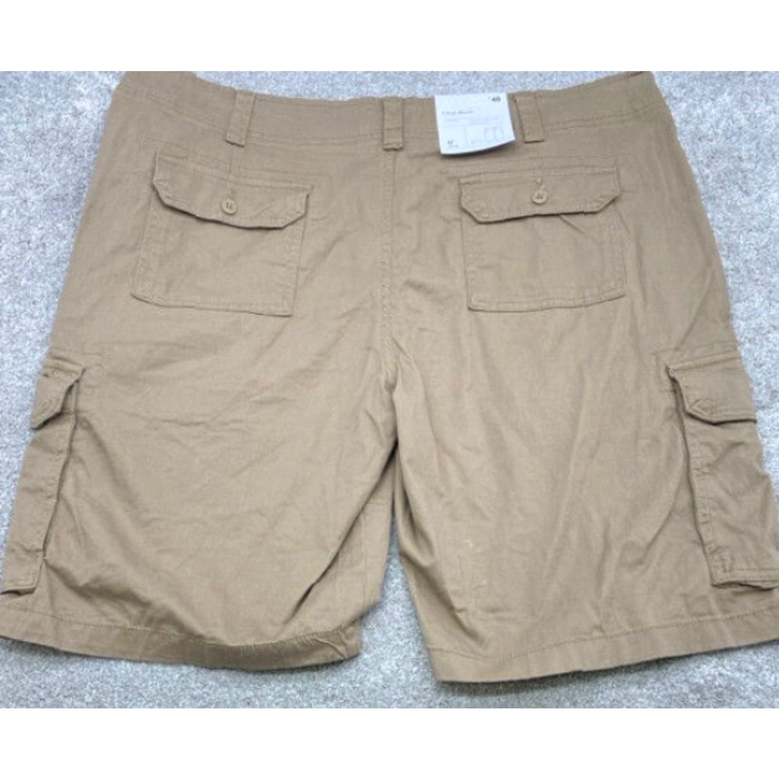 Vintage VINTAGE Goodfellow Cargo Shorts Men's 40 Brown Stretch NWT 4676 Size US 40 / EU 56 - 6 Thumbnail