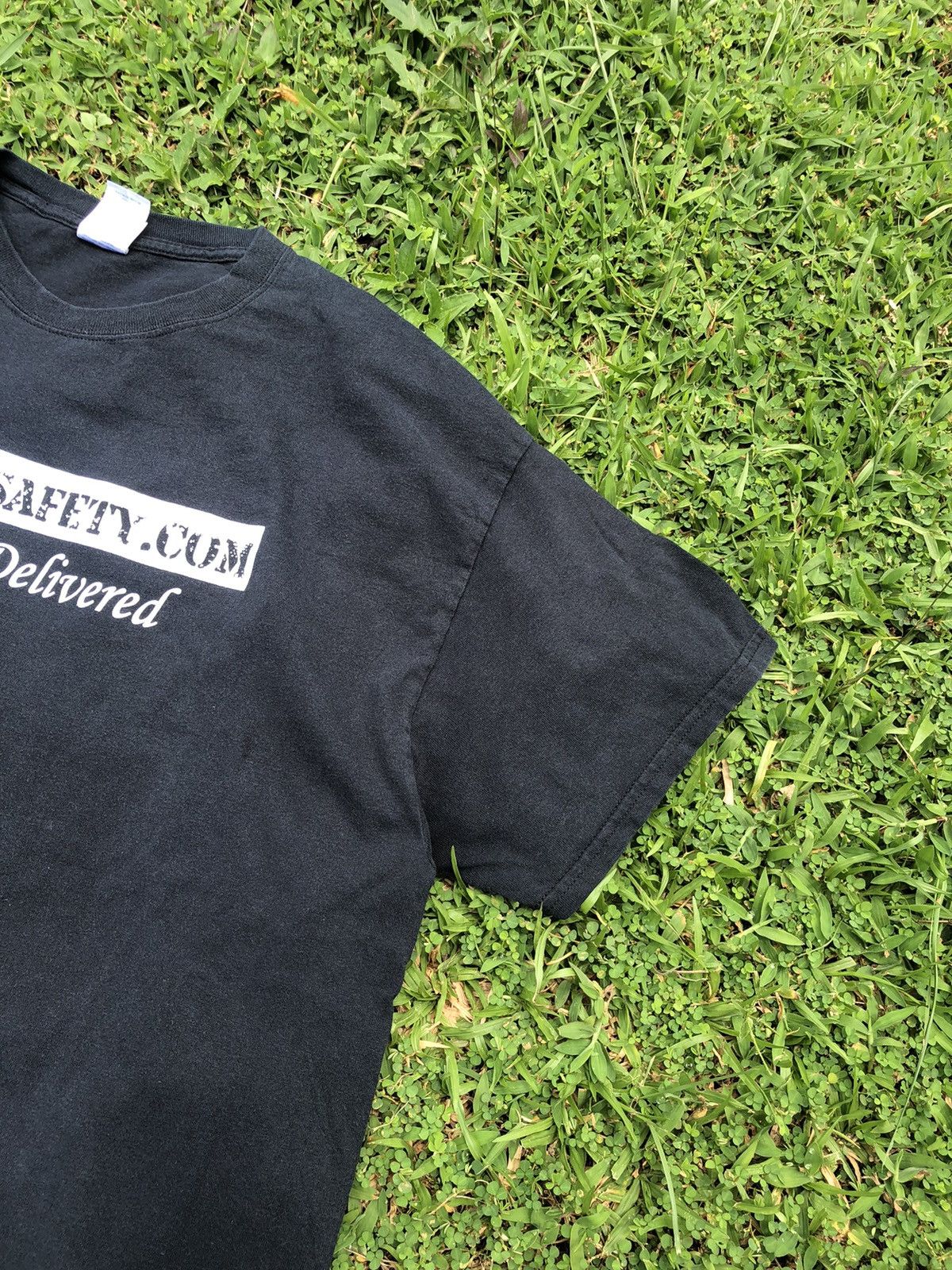 Vintage Vintage Y2K ED’S Public Safety Skull Logo Backhit Tee Size US XL / EU 56 / 4 - 14 Thumbnail