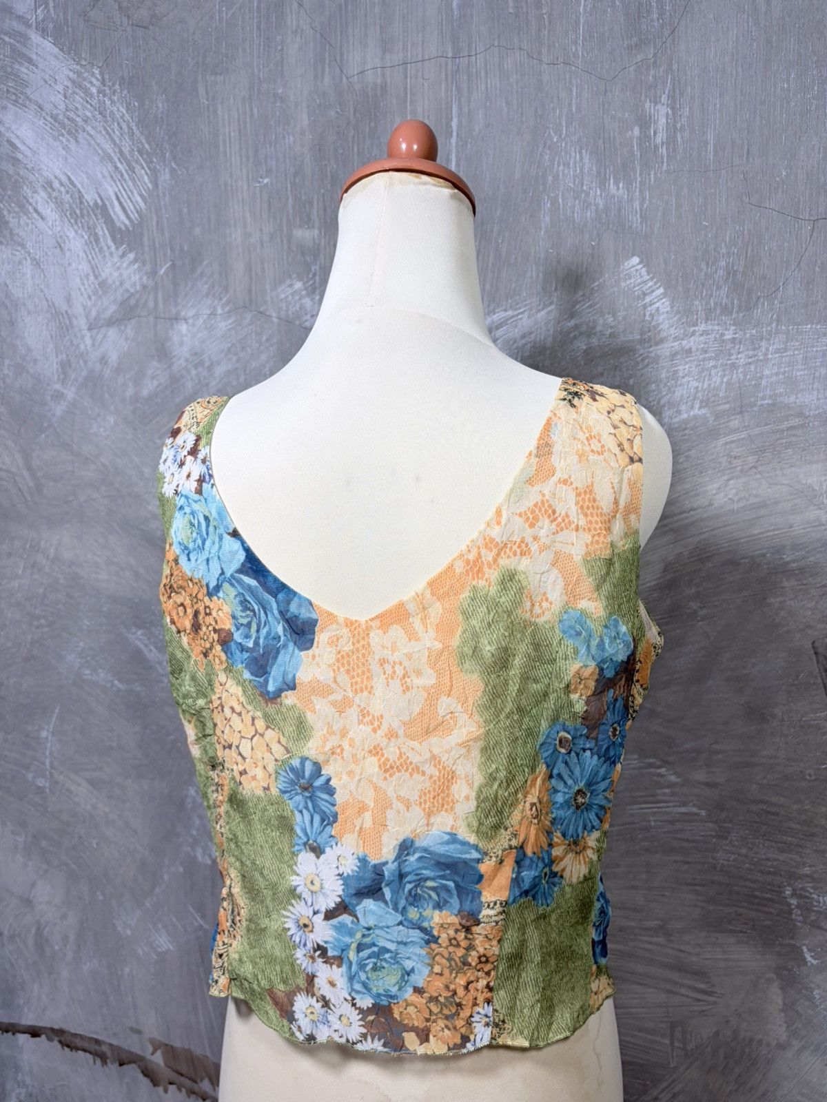 Japanese Brand Ana Sousa Women Sleeveless Tops Size L / US 10 / IT 46 - 7 Thumbnail