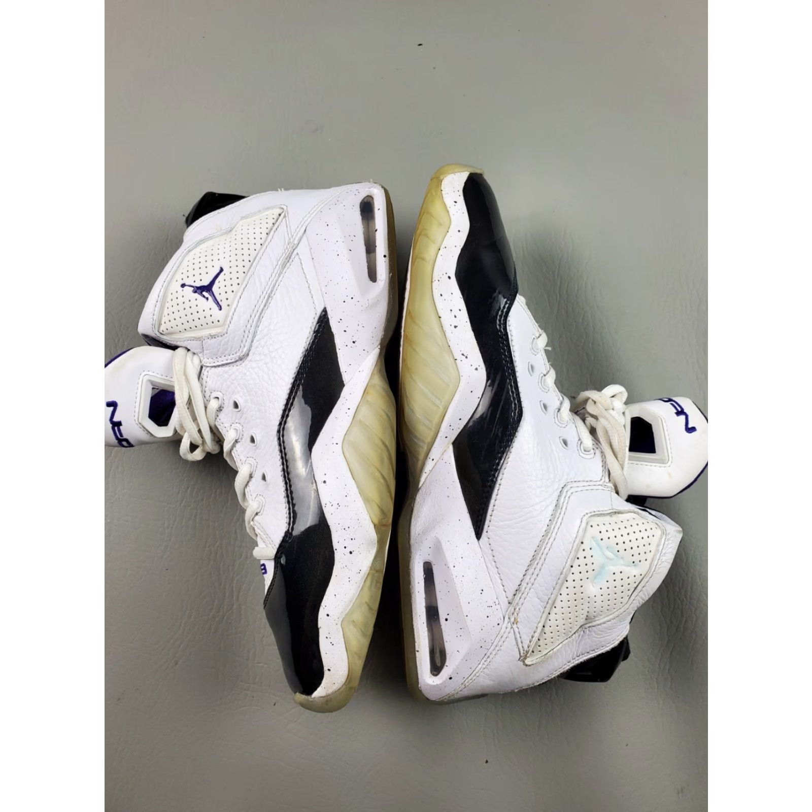 Jordan Brand Men's Nike Air Jordan B'Loyal "White Court Purple" Sneaker Sz 8 315317-114 Size US 8 / EU 41 - 6 Thumbnail