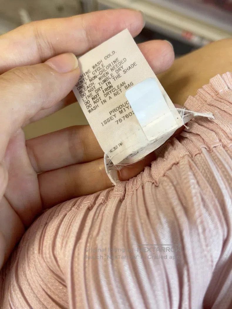 Issey Miyake Issey Miyake size:3 Pink Pants Size 31" - 5 Thumbnail