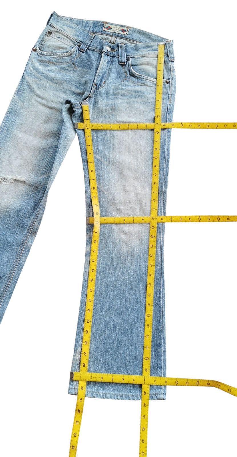 Edwin Vintage Edwin Flare Jeans Size US 30 / EU 46 - 11 Thumbnail
