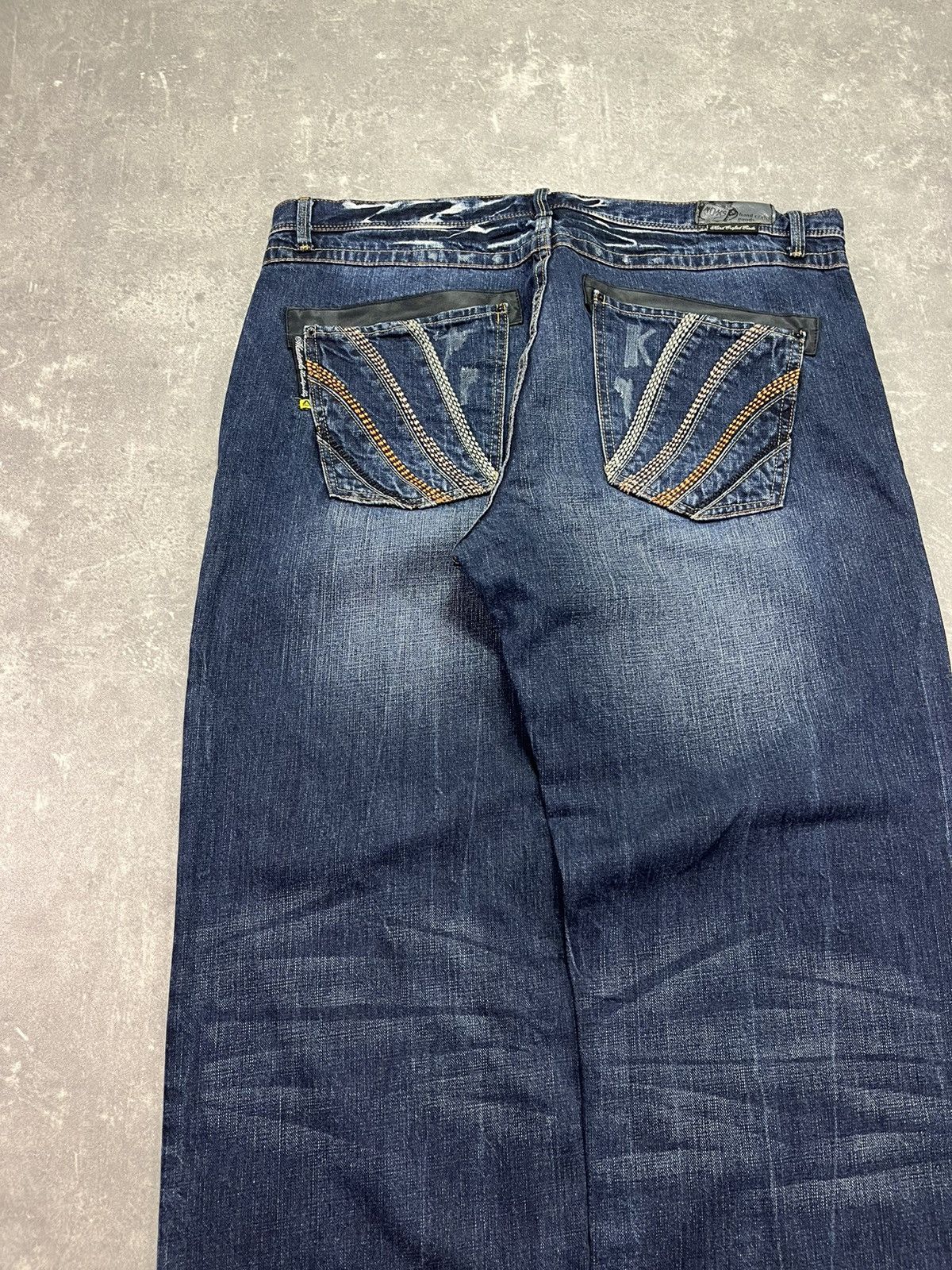 Akademiks Akademiks Vintage Pocket Logo Baggy Denim Jeans 40 Classic Size US 40 / EU 56 - 9 Thumbnail