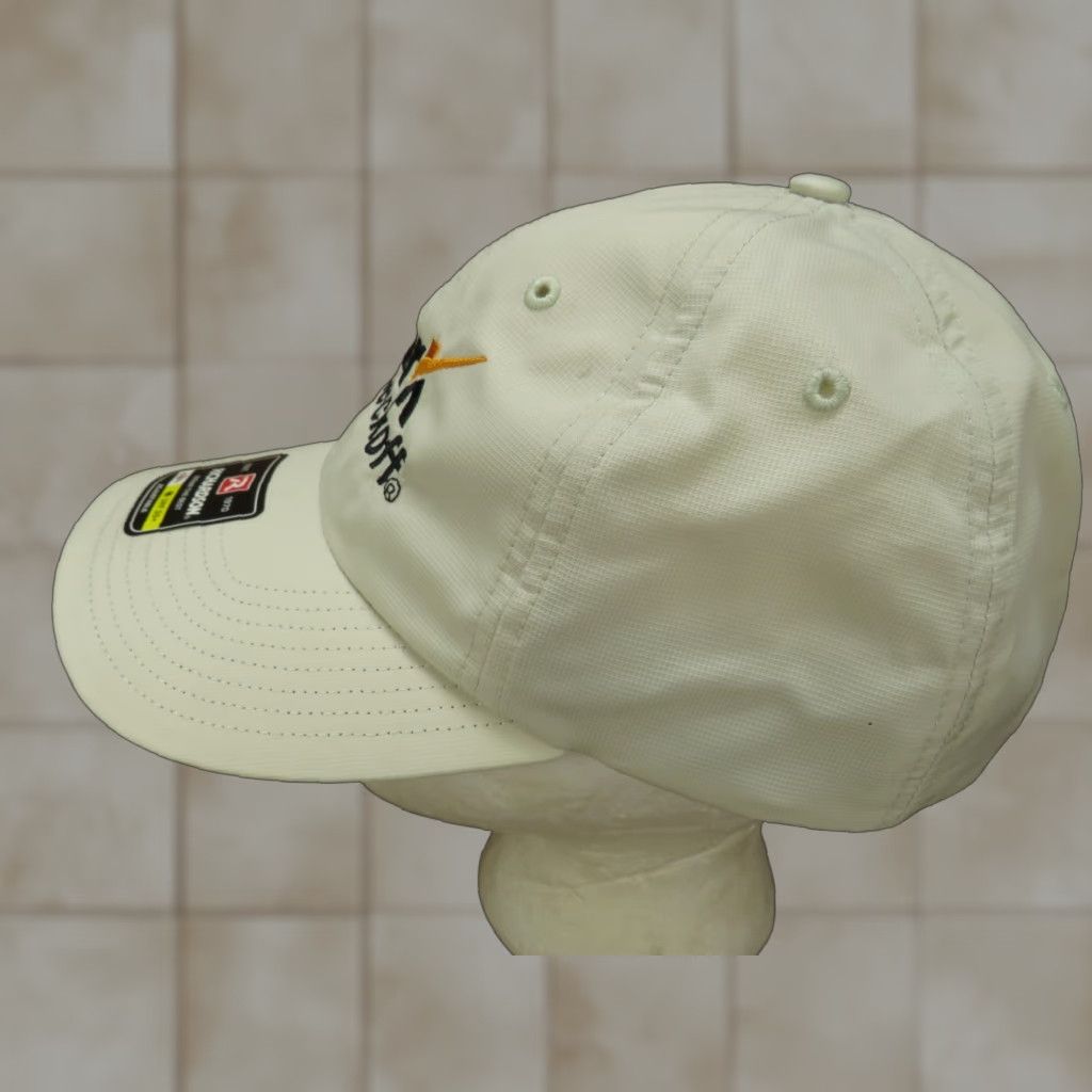 Vintage VTG HaT NWT Pork Checkoff adjustable White trucker cap hat Size ONE SIZE - 1 Thumbnail