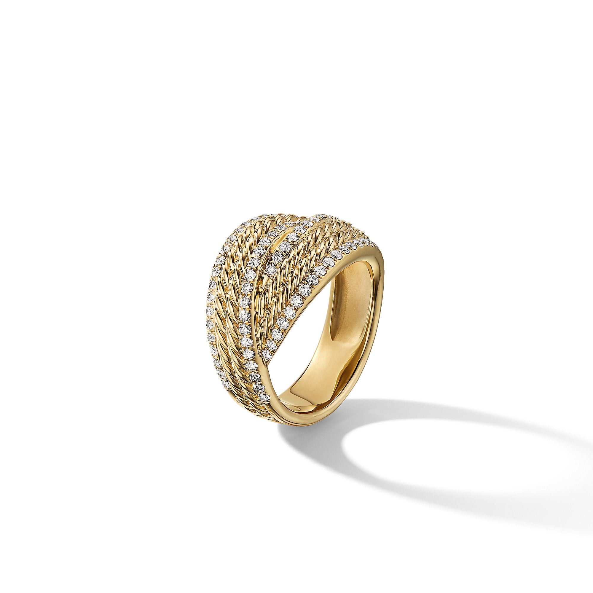 David Yurman o1s1wg111025 R16710D /Size 6 / Dy Origami Ring in Golden Size ONE SIZE - 3 Thumbnail