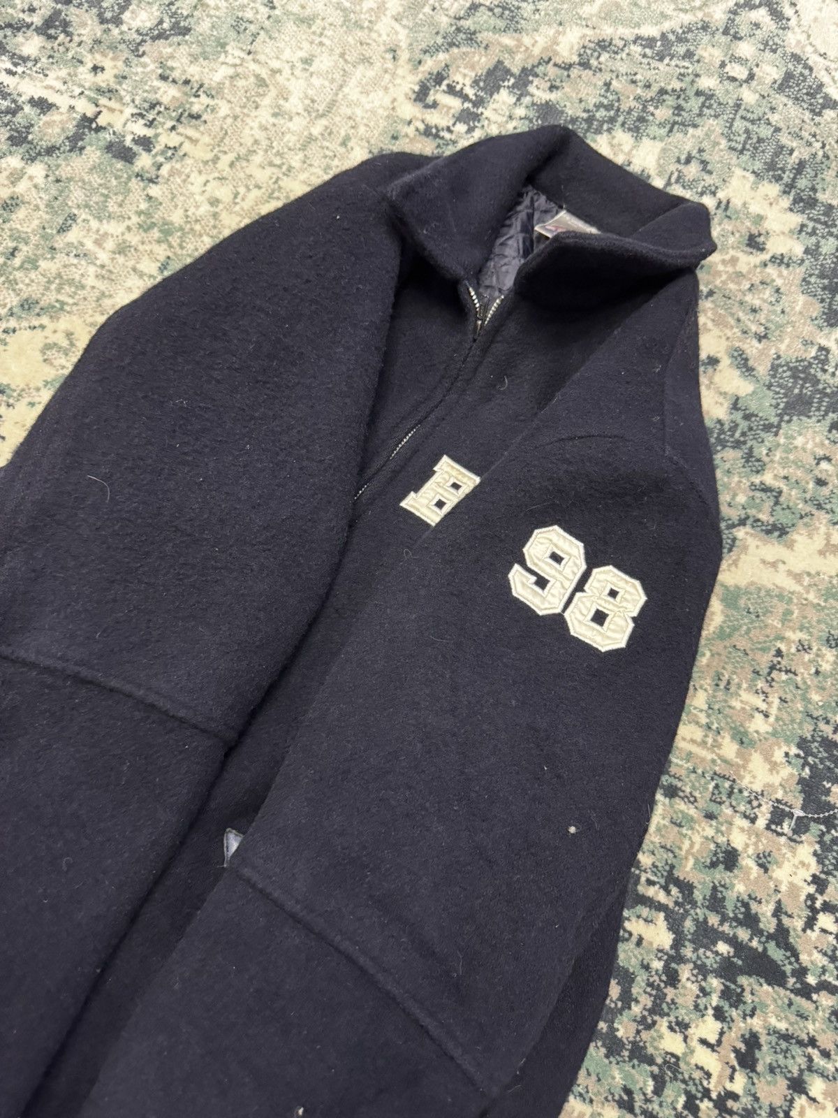 Bape 1990s BAPE MELTON JACKET Size US L / EU 52-54 / 3 - 6 Thumbnail
