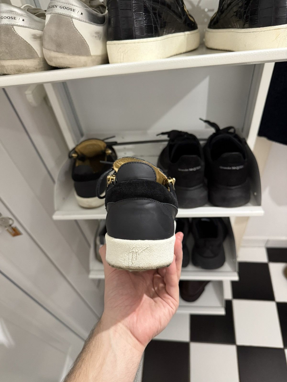 Giuseppe Zanotti Giuseppe Zanotti Frankie Low Top sneakers Size US 8.5 / EU 41-42 - 4 Thumbnail