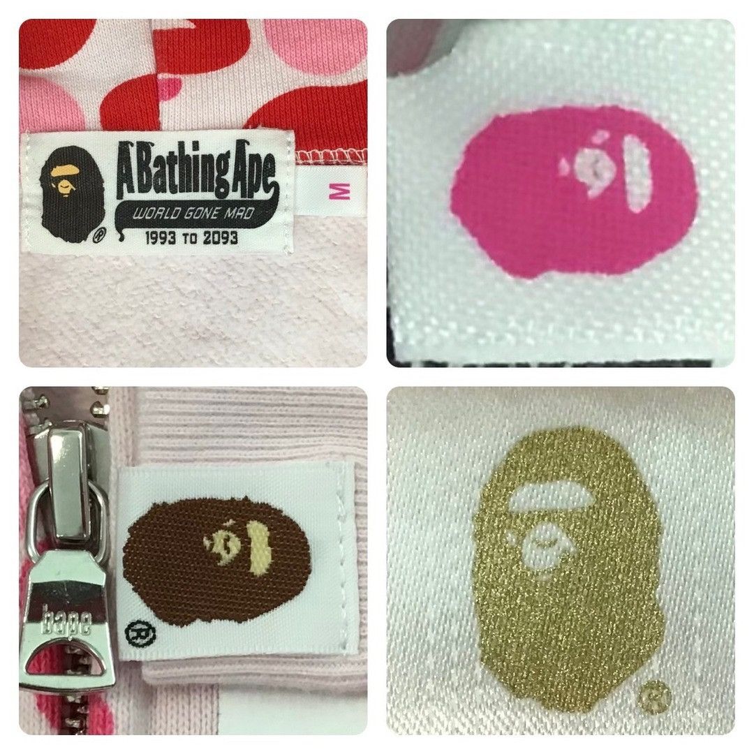 Bape BAPE ABC camo Pink short full zip hoodie a bathing ape Size M / US 6-8 / IT 42-44 - 8 Thumbnail