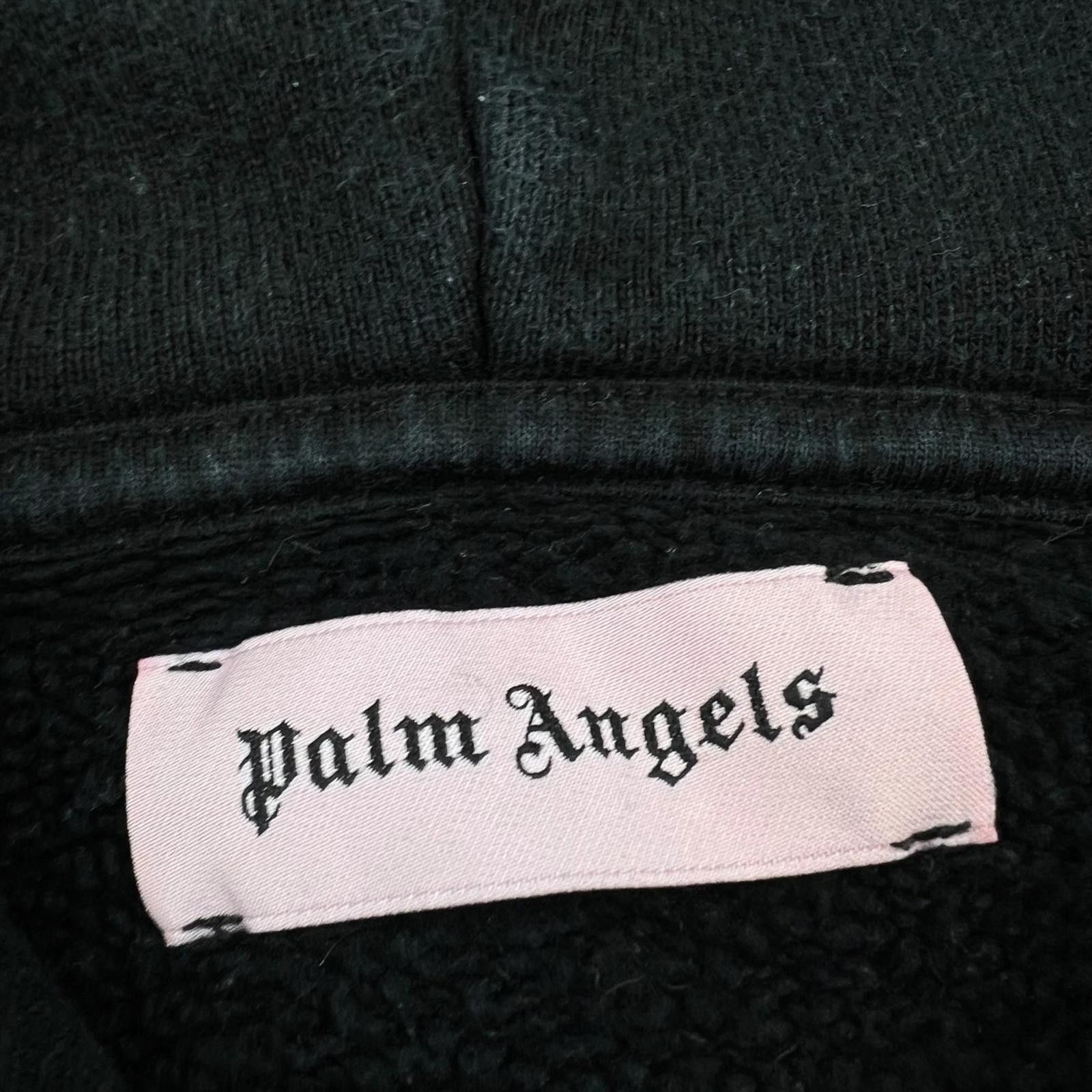 Palm Angels Palm Angels Green Spellout Hoodie Size US L / EU 52-54 / 3 - 7 Thumbnail