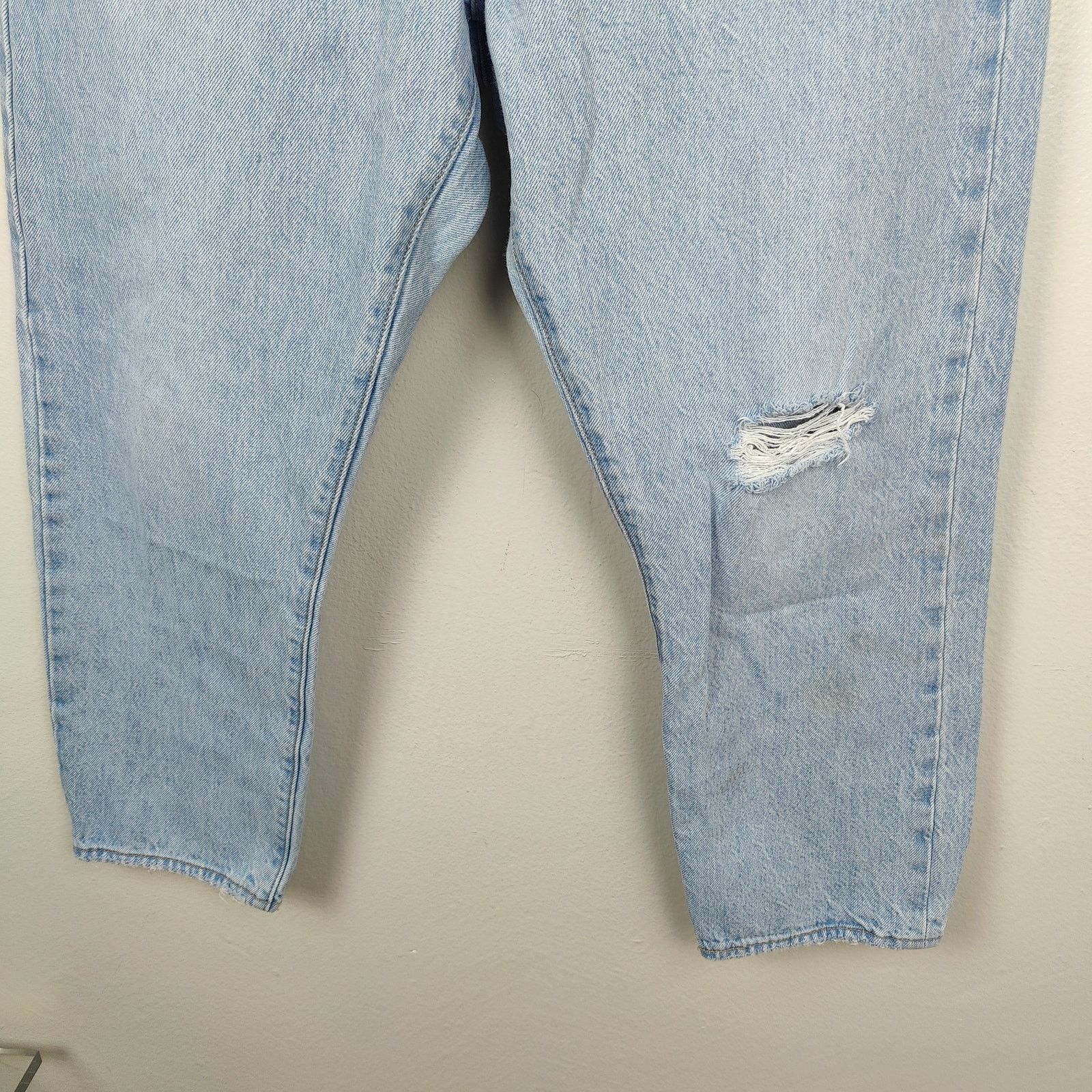 Levi's Levi's Wedgie Straightlev Jeans Womens 32 Light Wash Size 32" / US 10 / IT 46 - 4 Thumbnail