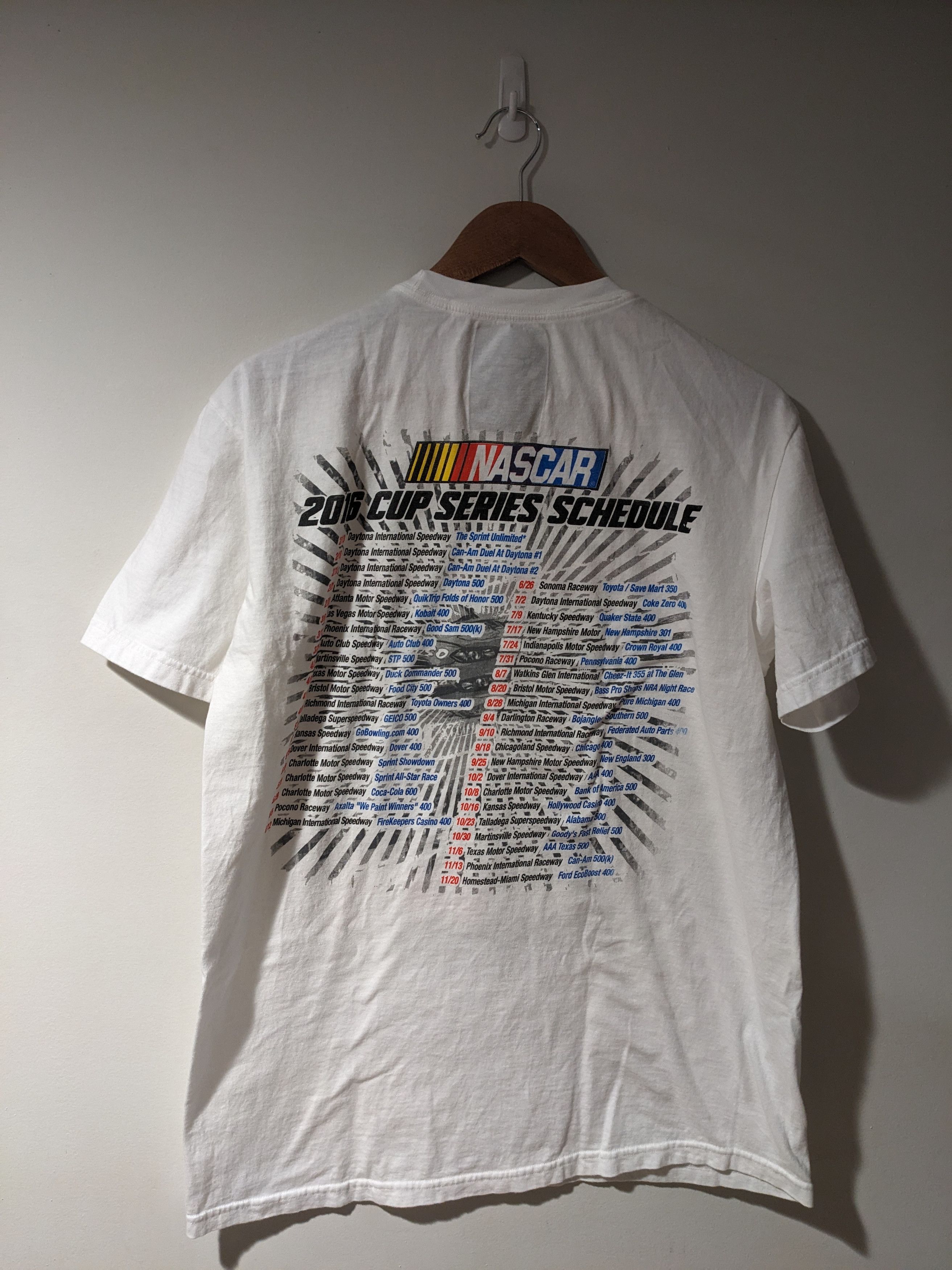 Chase Authentics × NASCAR × Vintage Vintage 2016 Nascar Dover Speedway Racing Large T-Shirt Size US L / EU 52-54 / 3 - 4 Thumbnail