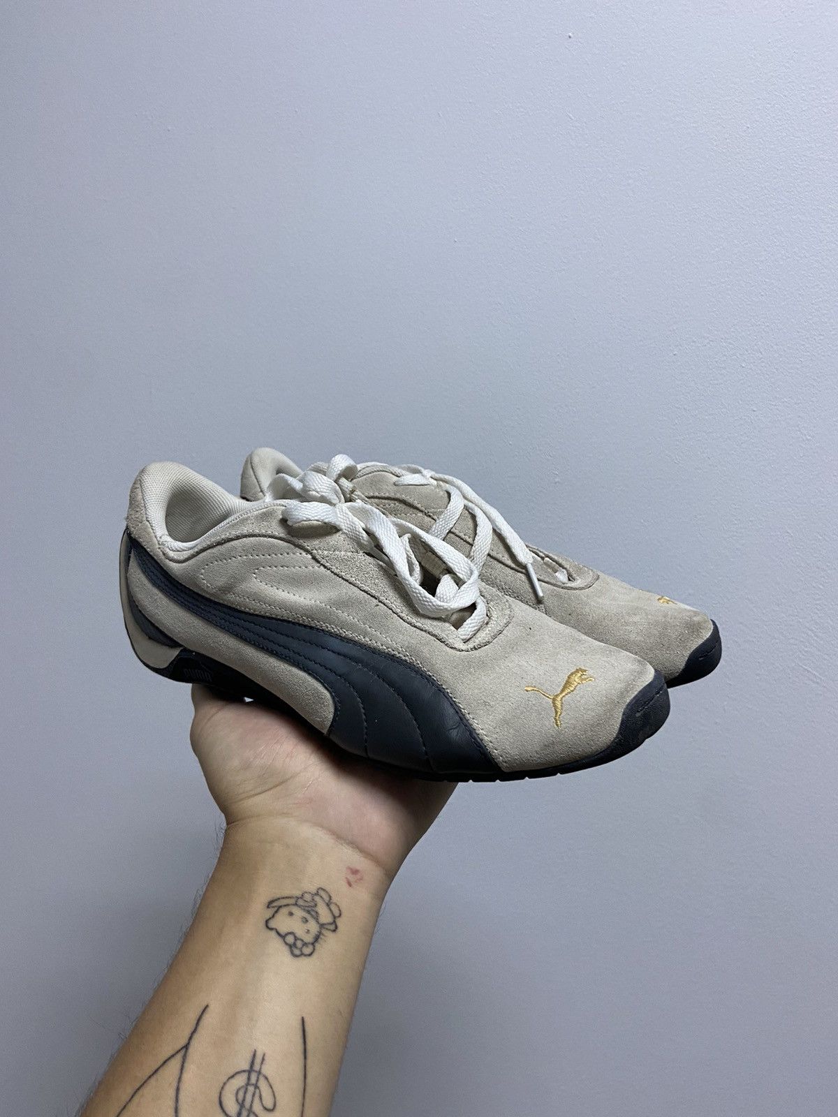 Puma × Vintage Puma Suede Vintage Sneakers Low Top speed cat womans Size US 6.5 / IT 36.5 - 1 Thumbnail