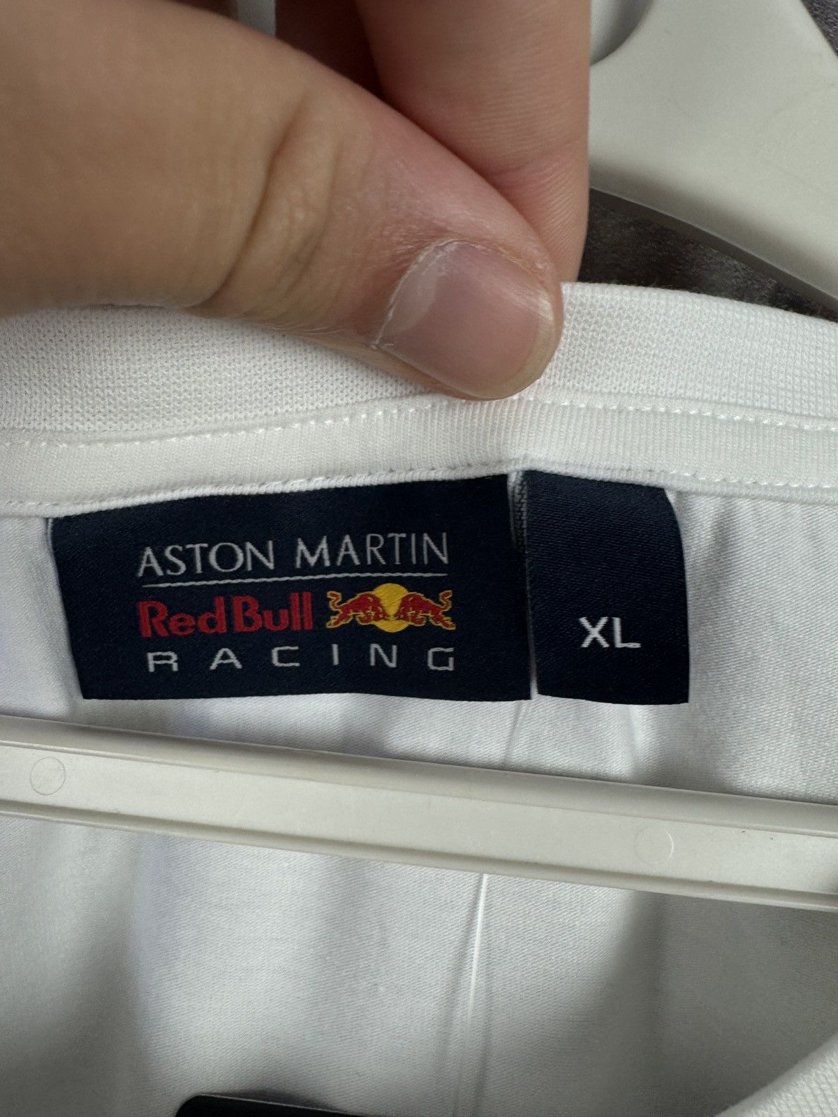 Red Bull Aston Martin Red Bull Racing Women’s White T-Shirt Logo Tee Size XL / US 12-14 / IT 48-50 - 7 Thumbnail