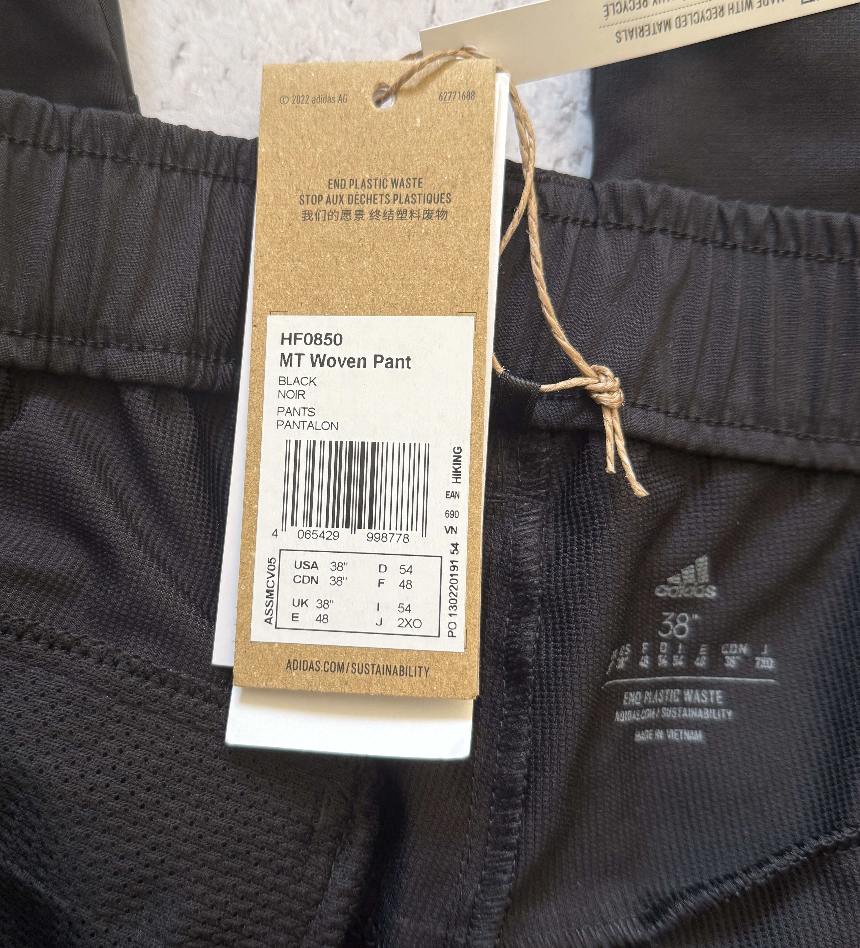 Adidas Adidas Terrex Multi Woven Pants HF0850 SIZE 38 Size US 38 / EU 54 - 4 Thumbnail