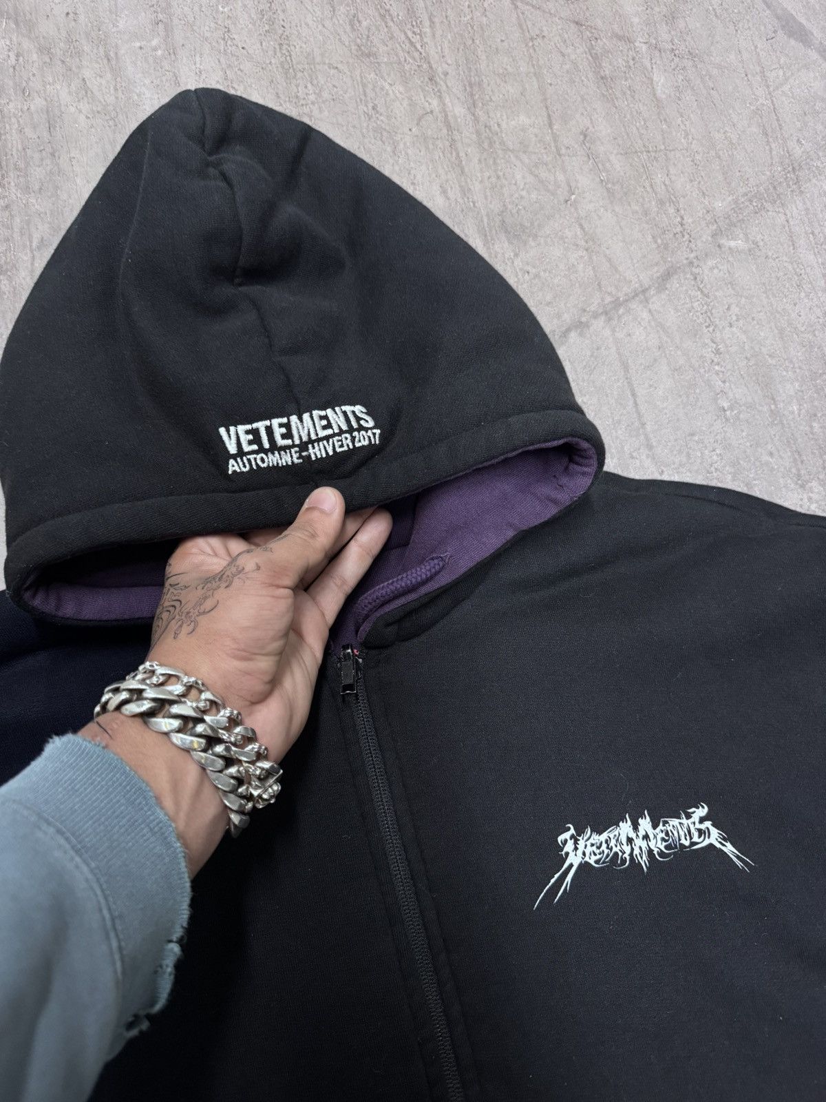 Vetements Vetements AW16 Total Fucking Darkness Eleven Inch Bomber Size US S / EU 44-46 / 1 - 3 Thumbnail
