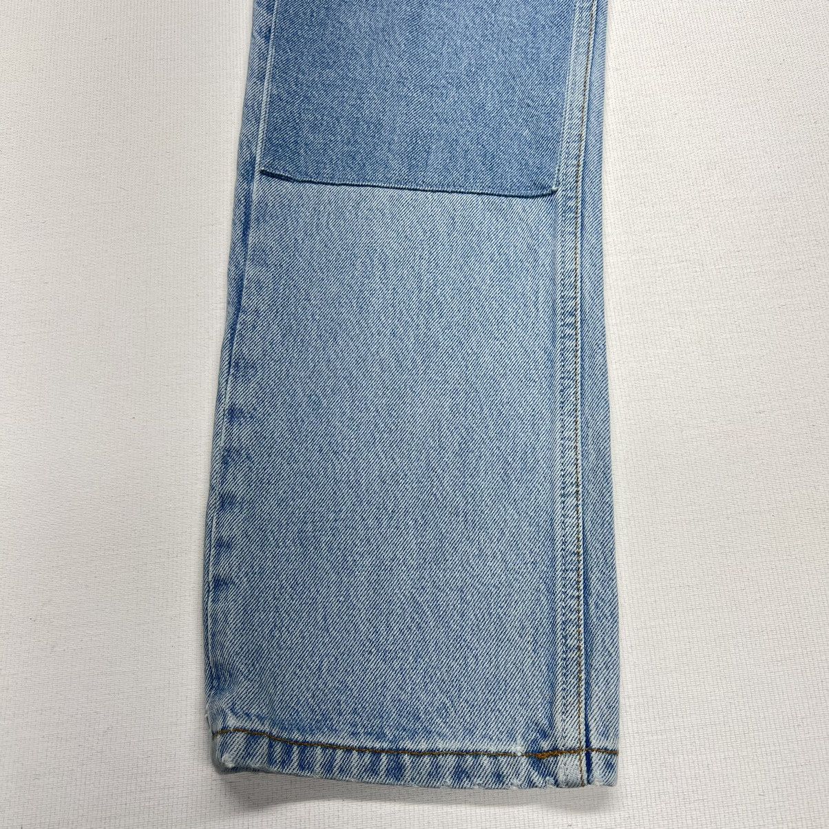 Reformation Reformation Jeans Cynthia High Rise Straight Patch Tahoe Size 25" / US 0 / IT 36 - 3 Thumbnail