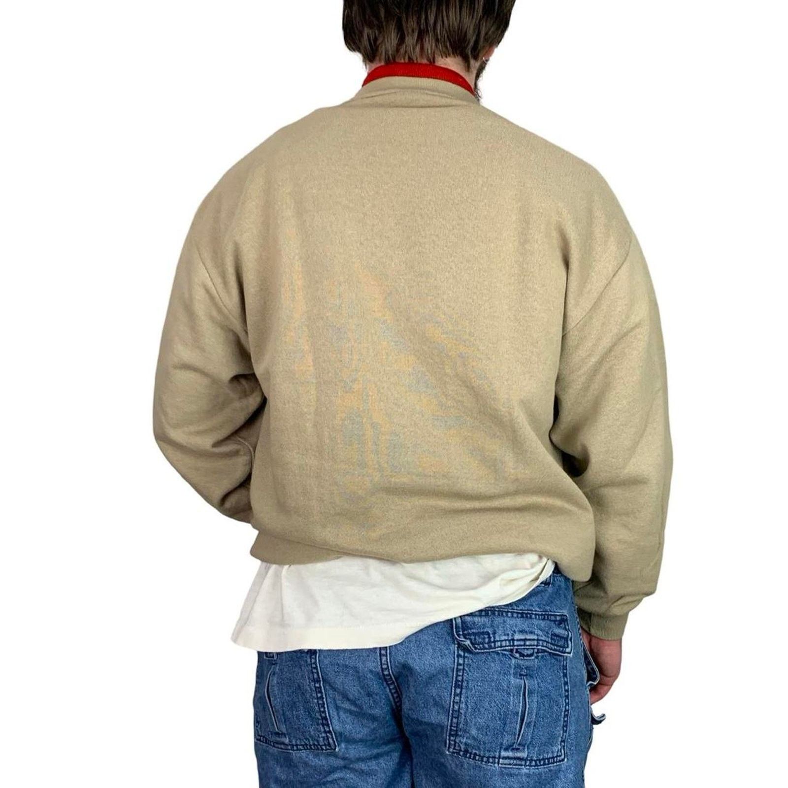 Vintage Vintage 90s Embroidered Cardinal Crewneck Sweatshirt Size L / US 10 / IT 46 - 4 Thumbnail