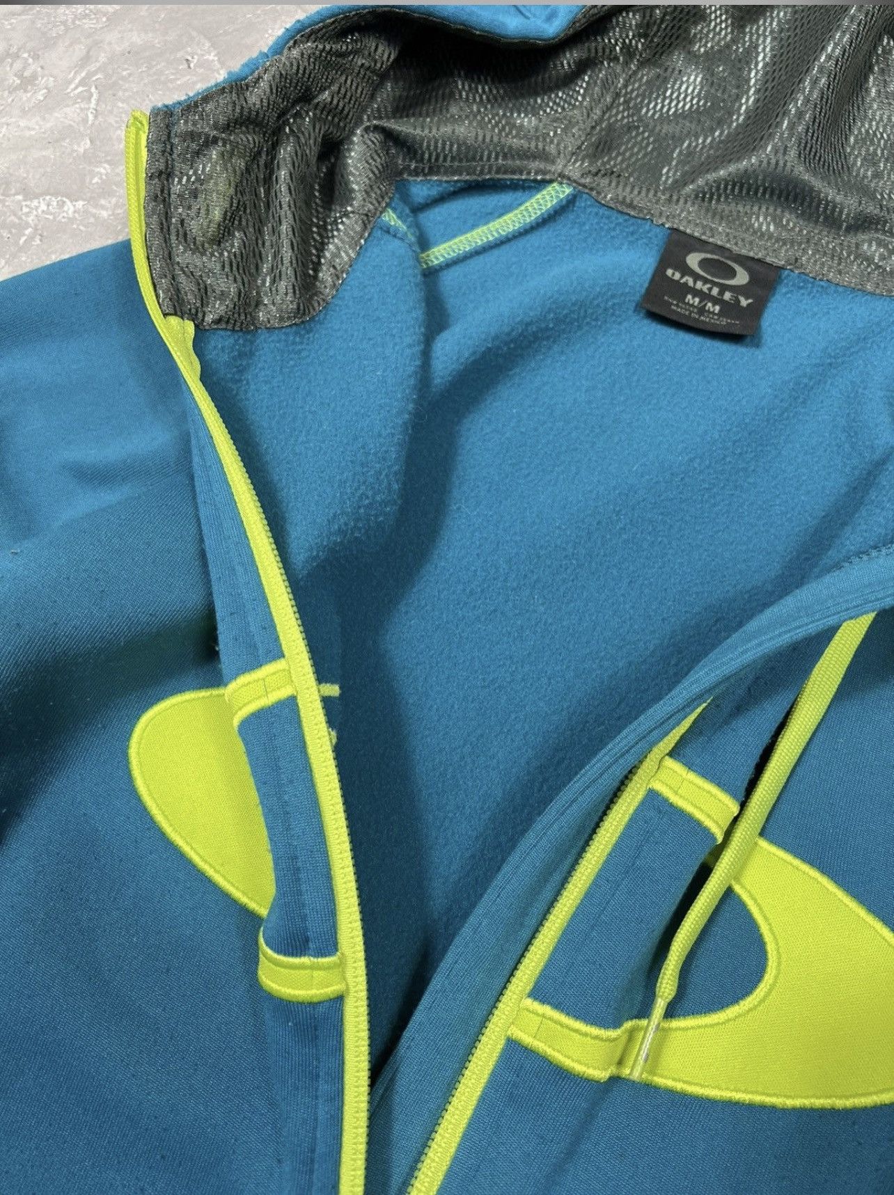 Vintage Vintage Oakley Outdoor Y2k Zip Hoodie Size M / US 6-8 / IT 42-44 - 9 Thumbnail
