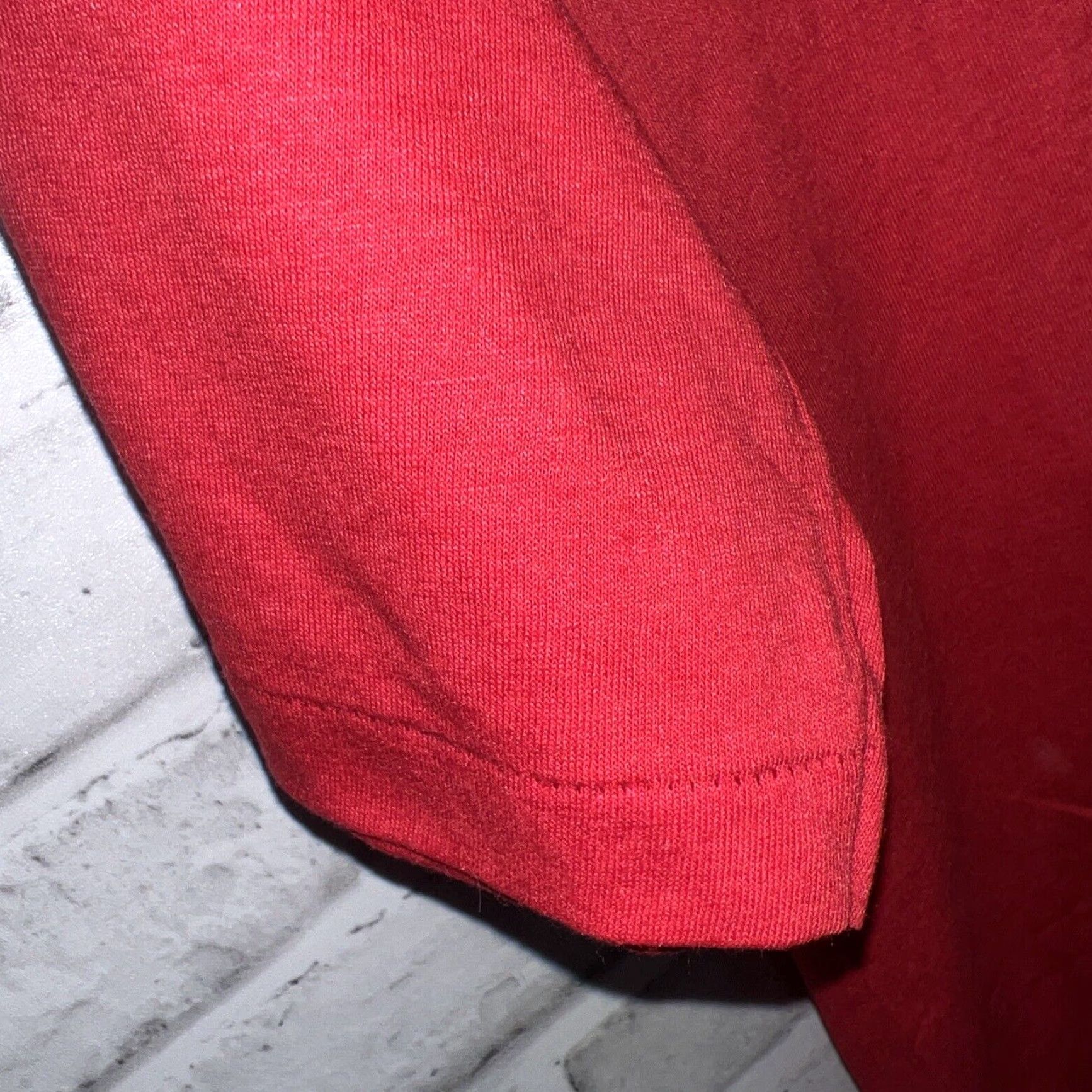 Vintage VINTAGE Cal Cru Stitch T-Shirt Mens Large Black Red Size US L / EU 52-54 / 3 - 4 Thumbnail