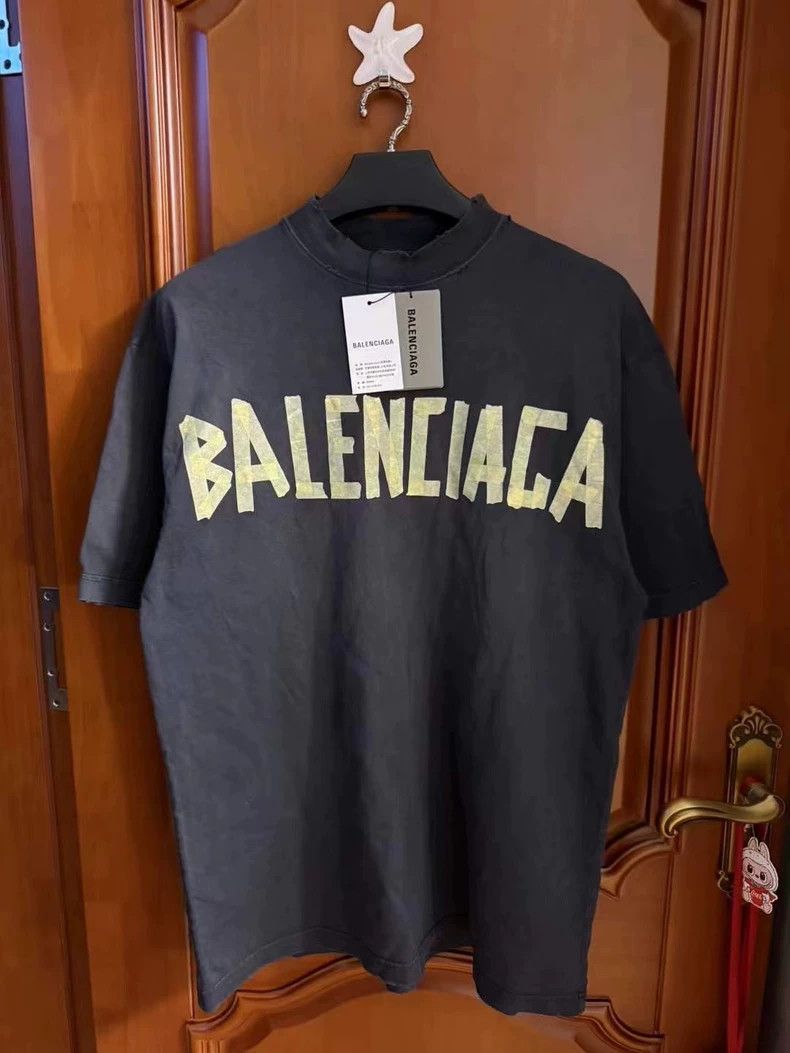 Balenciaga Balenciaga Adhesive tape short sleeve Size US XS / EU 42 / 0 - 1 Thumbnail