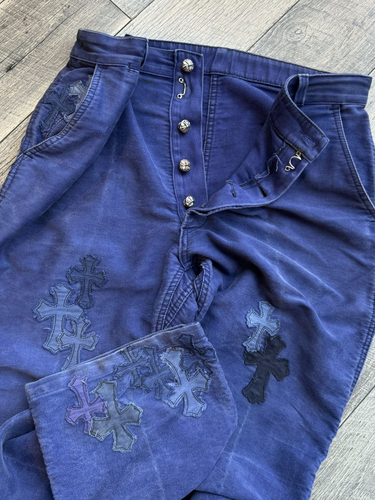 Chrome Hearts Chrome Hearts 30’s French Blue Work Pants - 34 Size US 34 / EU 50 - 20 Thumbnail