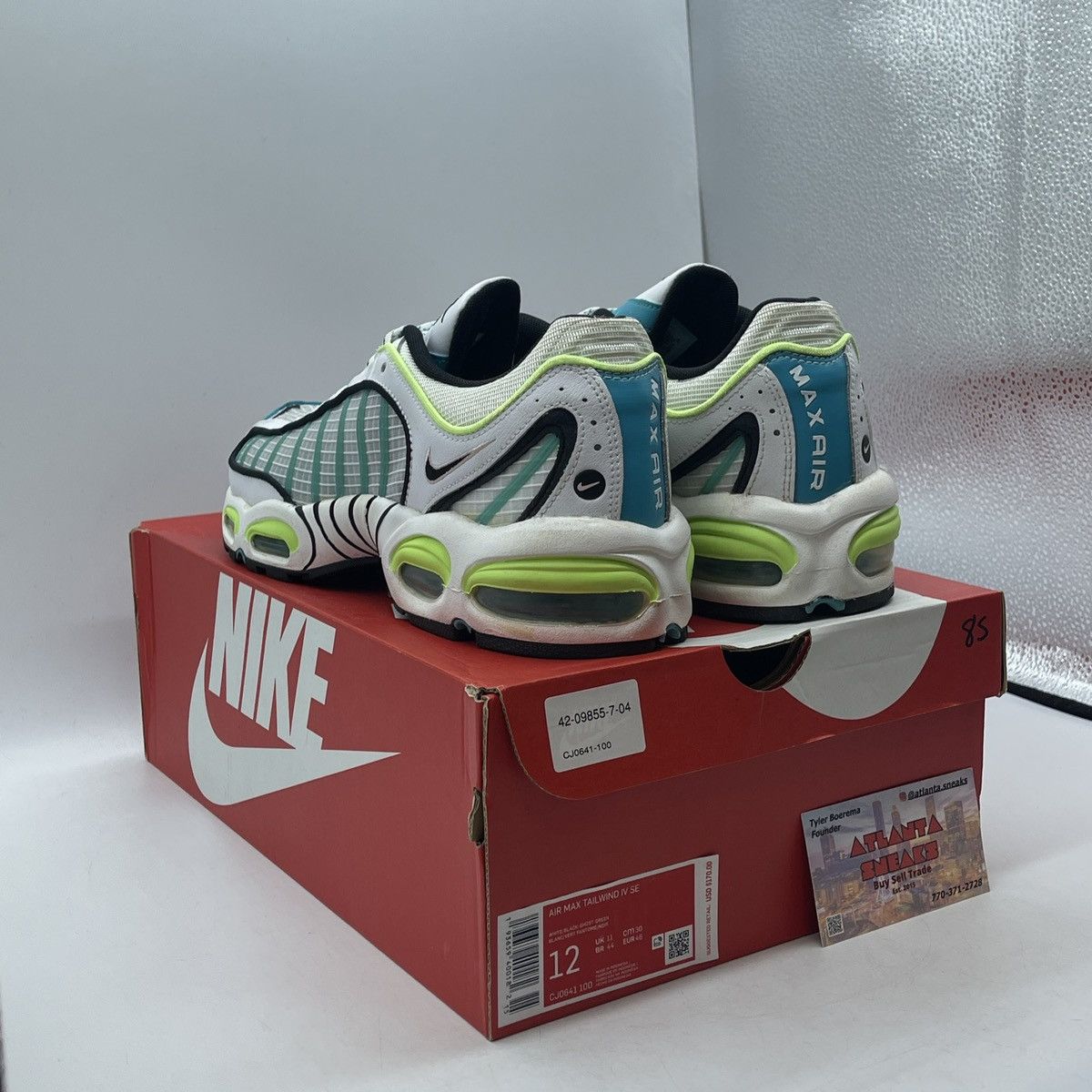 Nike Air max tailwind 4 transparent Size US 12 / EU 45 - 4 Thumbnail