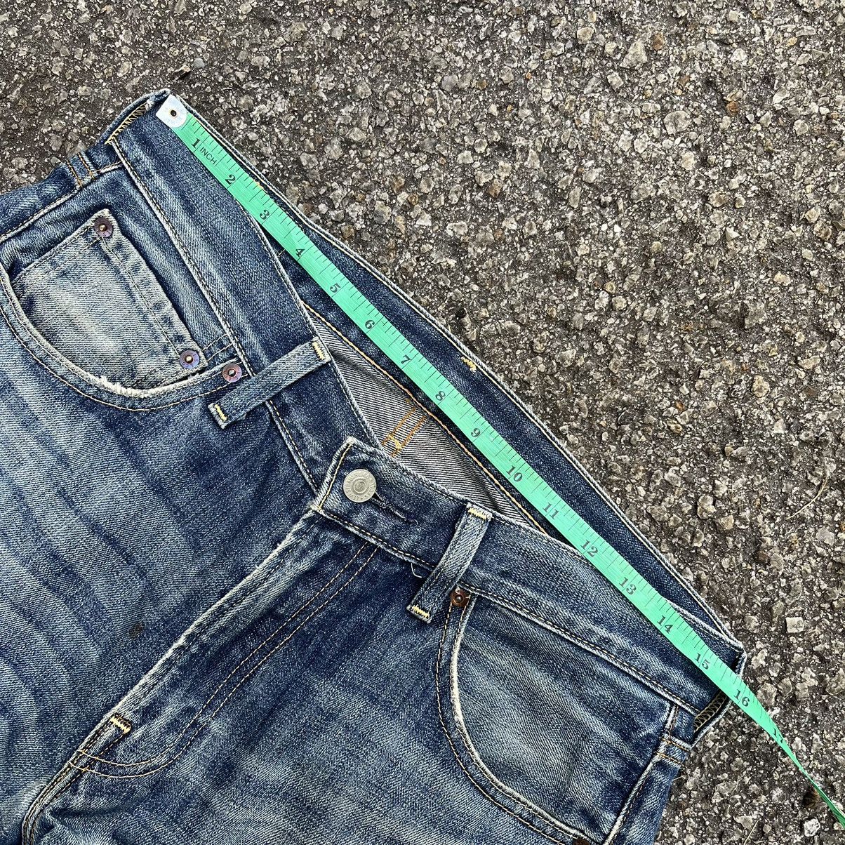 Levi's Vintage Levis 503 Redline Distressed Jeans Rusty Wash Denim Size US 31 - 6 Thumbnail
