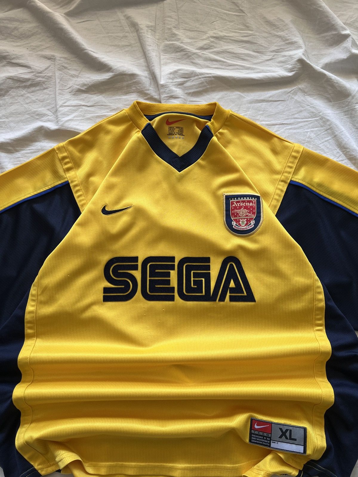 Nike nike arsenal vintage rare jersey Size US XL / EU 56 / 4 - 4 Thumbnail