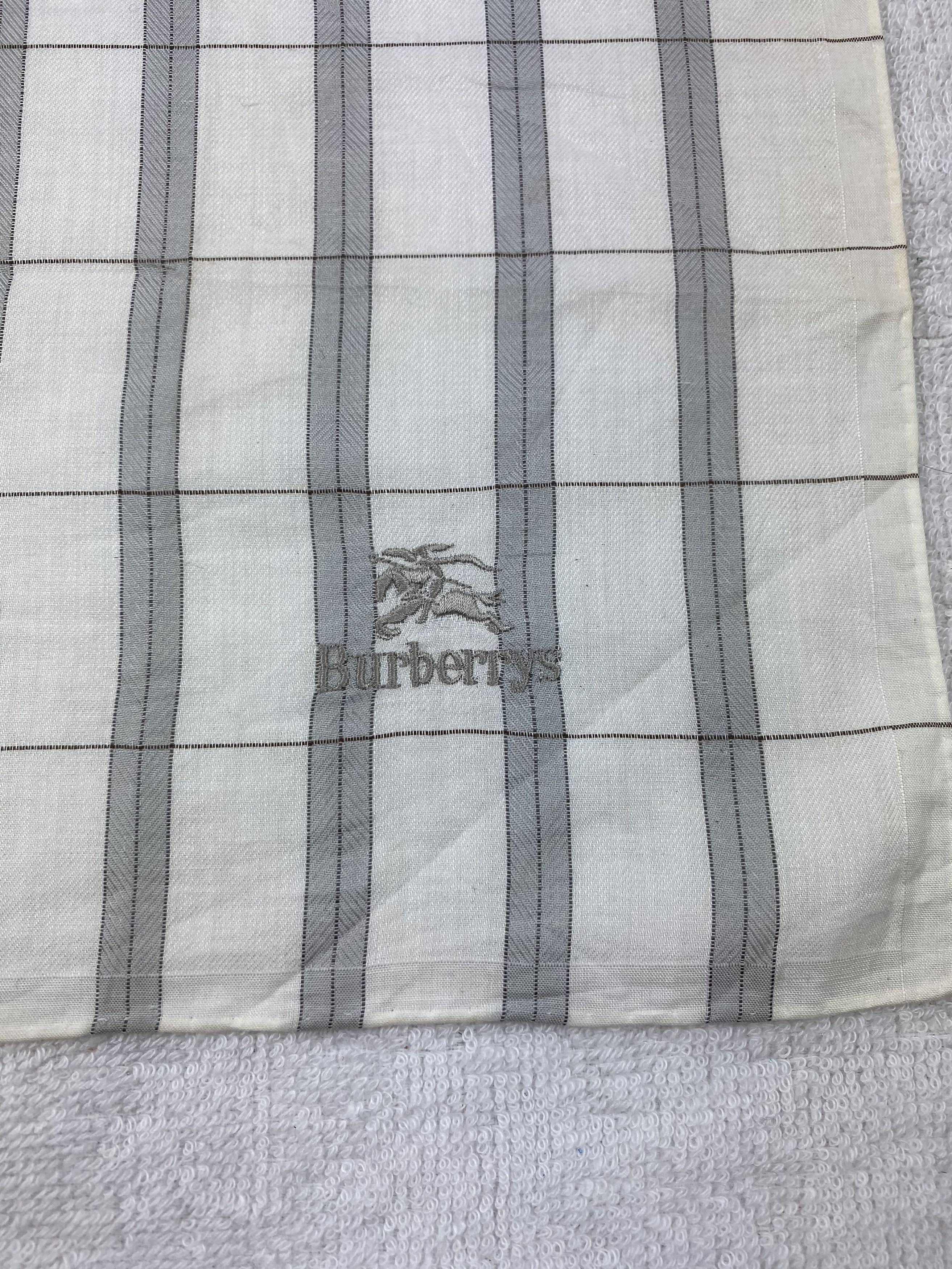 Burberry Vintage Burberrys Handkerchief / Bandana / Neckerchief Size ONE SIZE - 5 Thumbnail