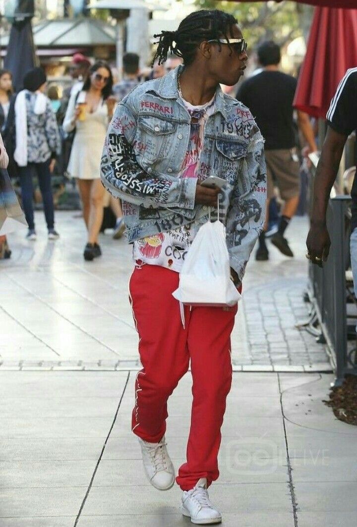 Maison Margiela SS17 RED TRACK PANTS JOGGER 48 SWEATPANTS Size US 35 - 2 Thumbnail