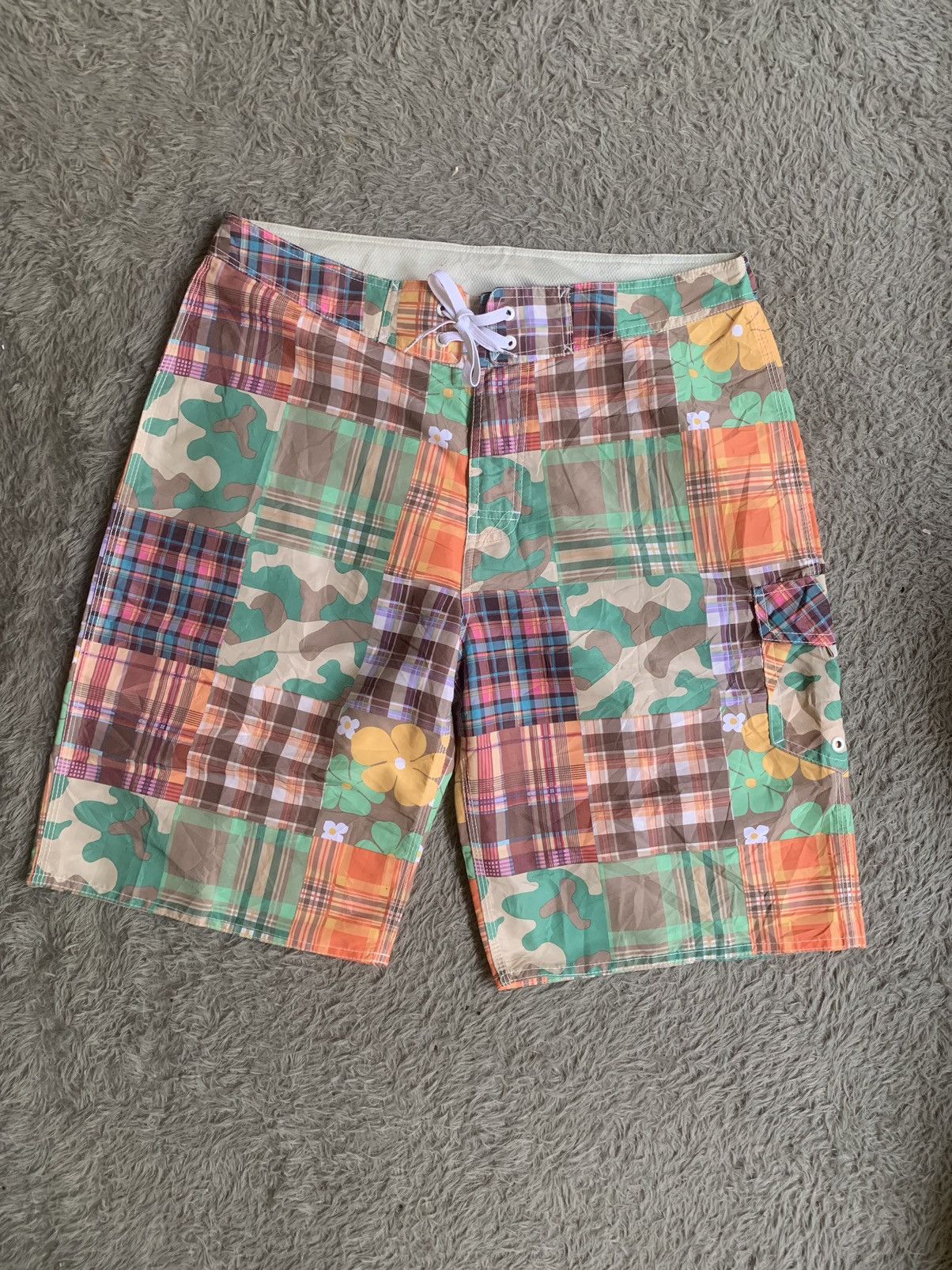 STUSSY ステューシー Patchwork Beach Pant STUSSY - PATCHWORK BEACH PANT – RADIOLONDRA